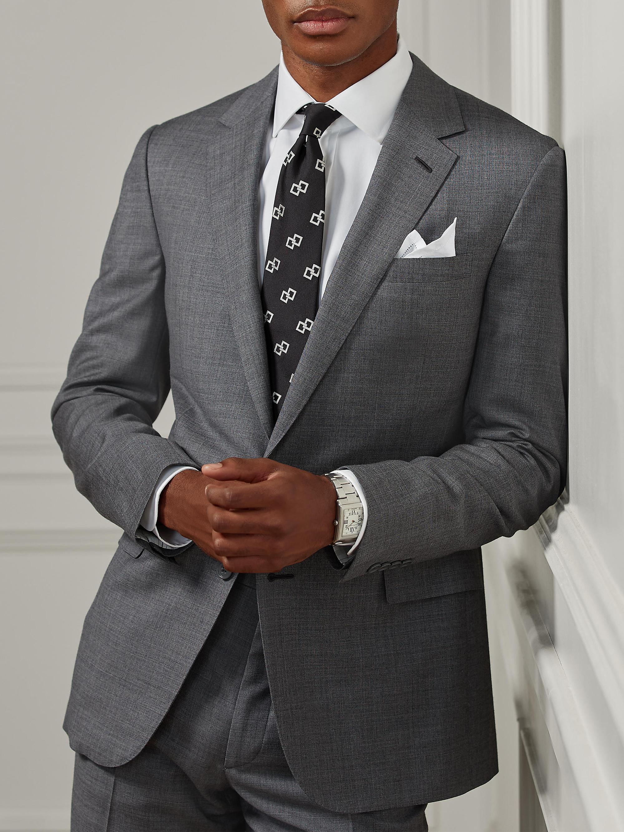 Ralph Lauren Purple Label Gregory Wool Single-Breasted Suit | Saks