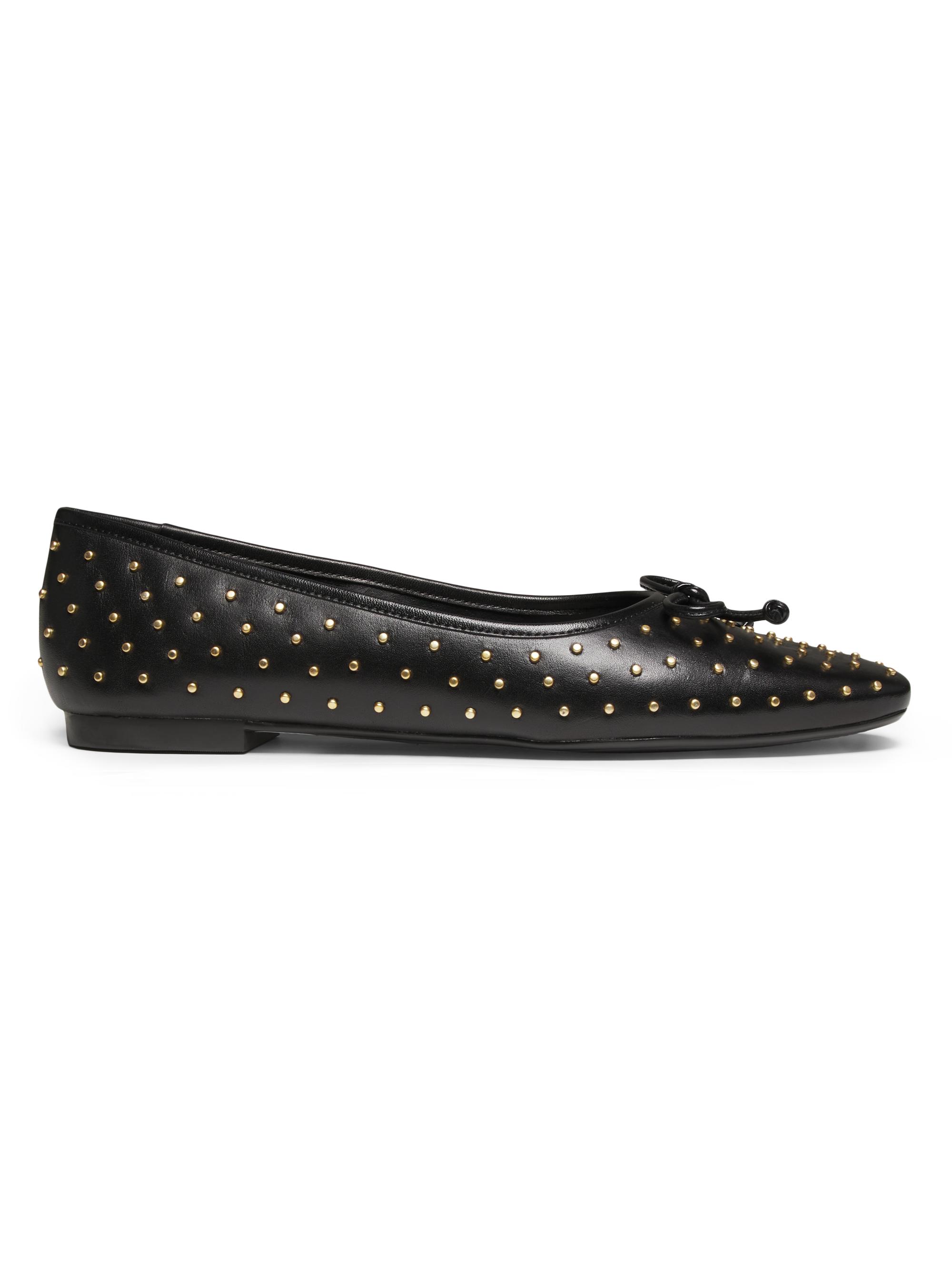 Schutz Arissa Studded Leather Ballet Flats | Saks Fifth Avenue display picture 3