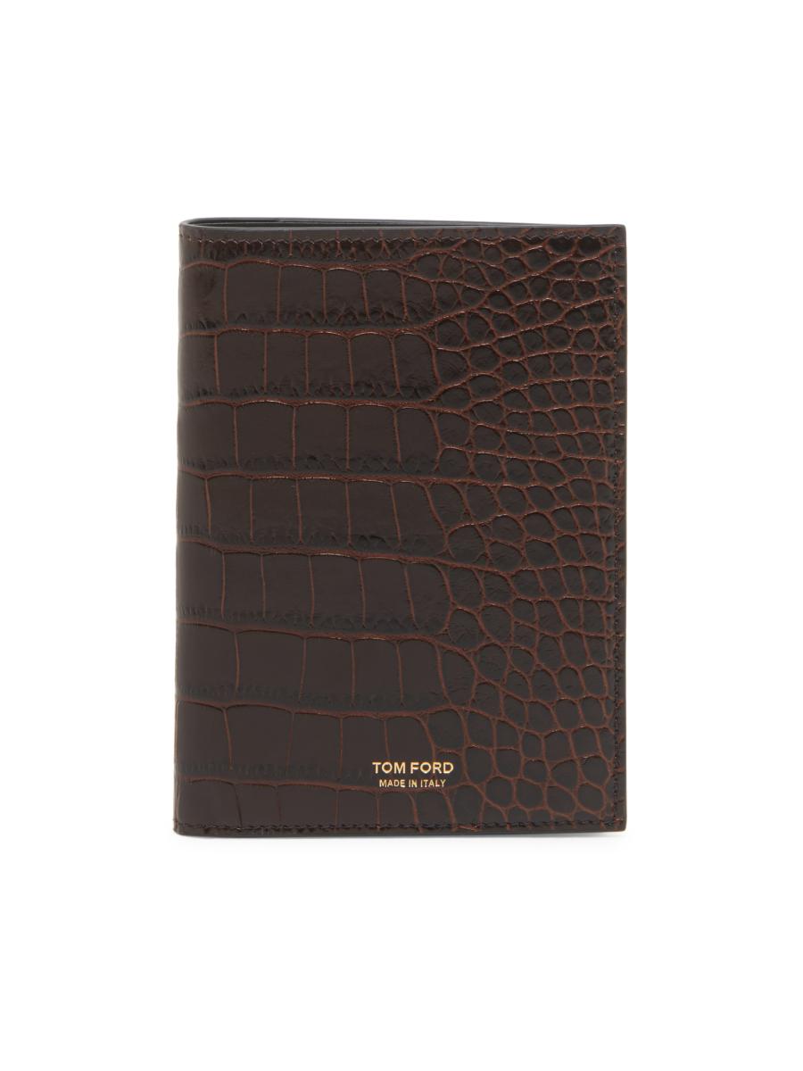 【関税＆送料込み】Tom Ford Wallet Skirt CROC EMBOSSED LEATHER ABOVE THE KNEE SKIRT | Tom Ford Fashion