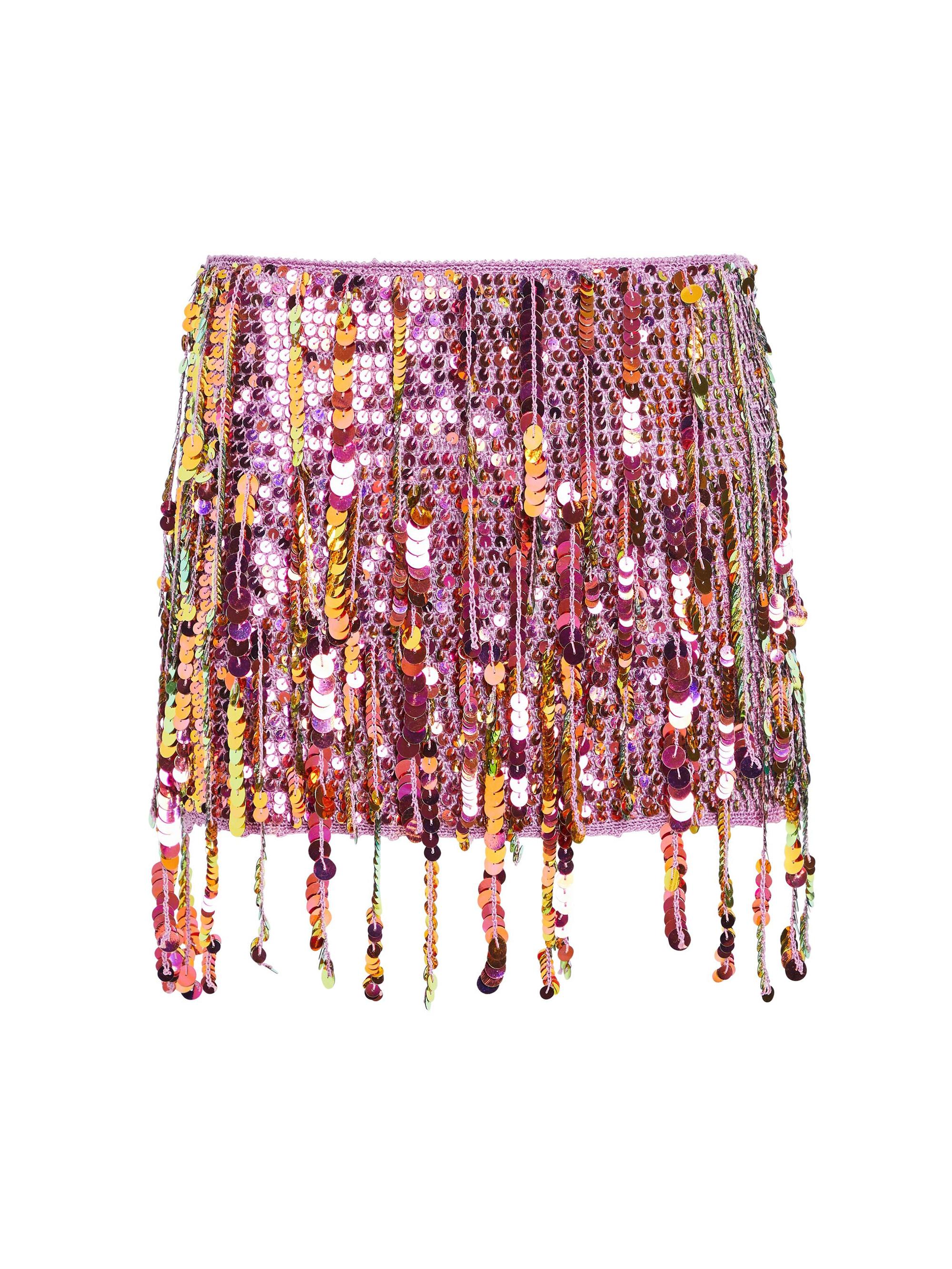 Retrofête Women's Nicola Skirt - Thistle Flower