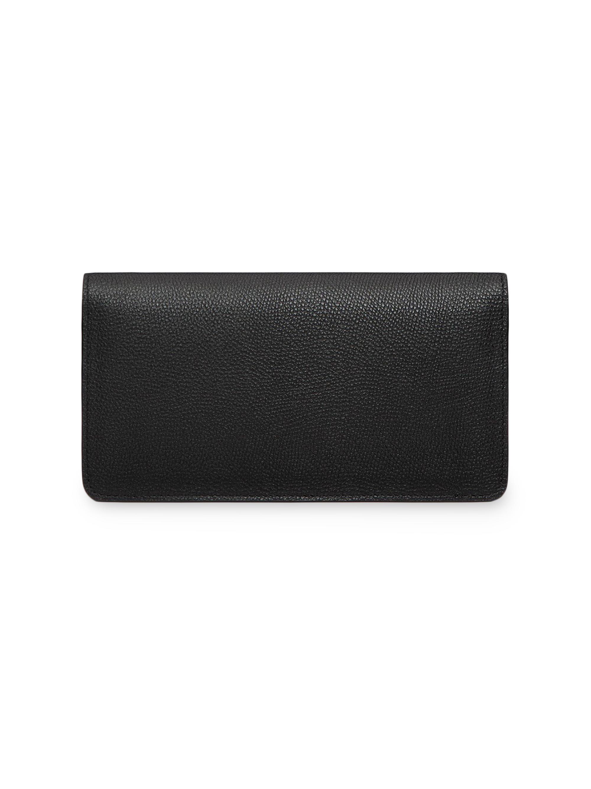 Valentino Garavani VLogo Signature Grainy Calfskin Wallet with