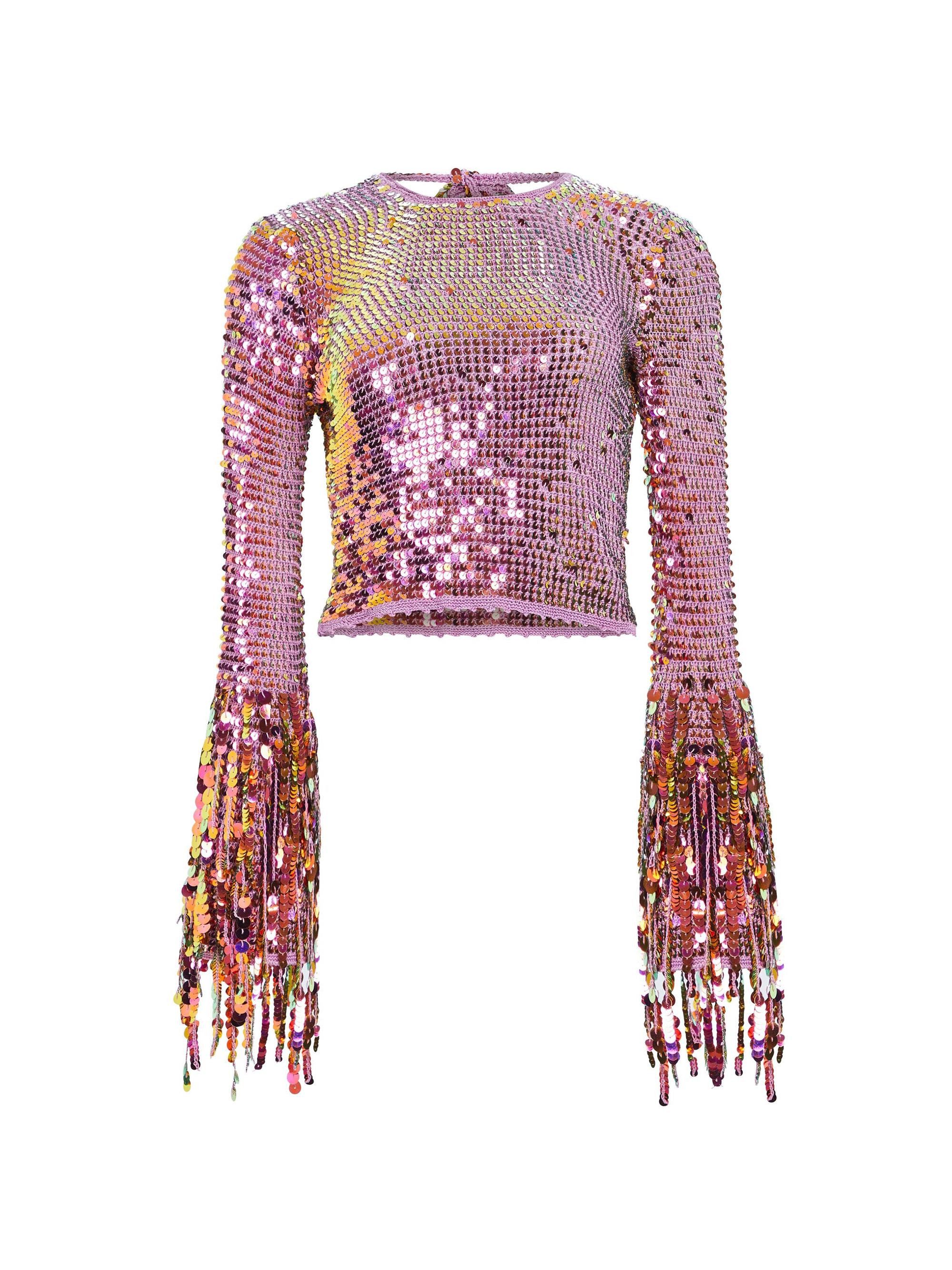 Retrofête Women's Miriam Top - Thistle Flower