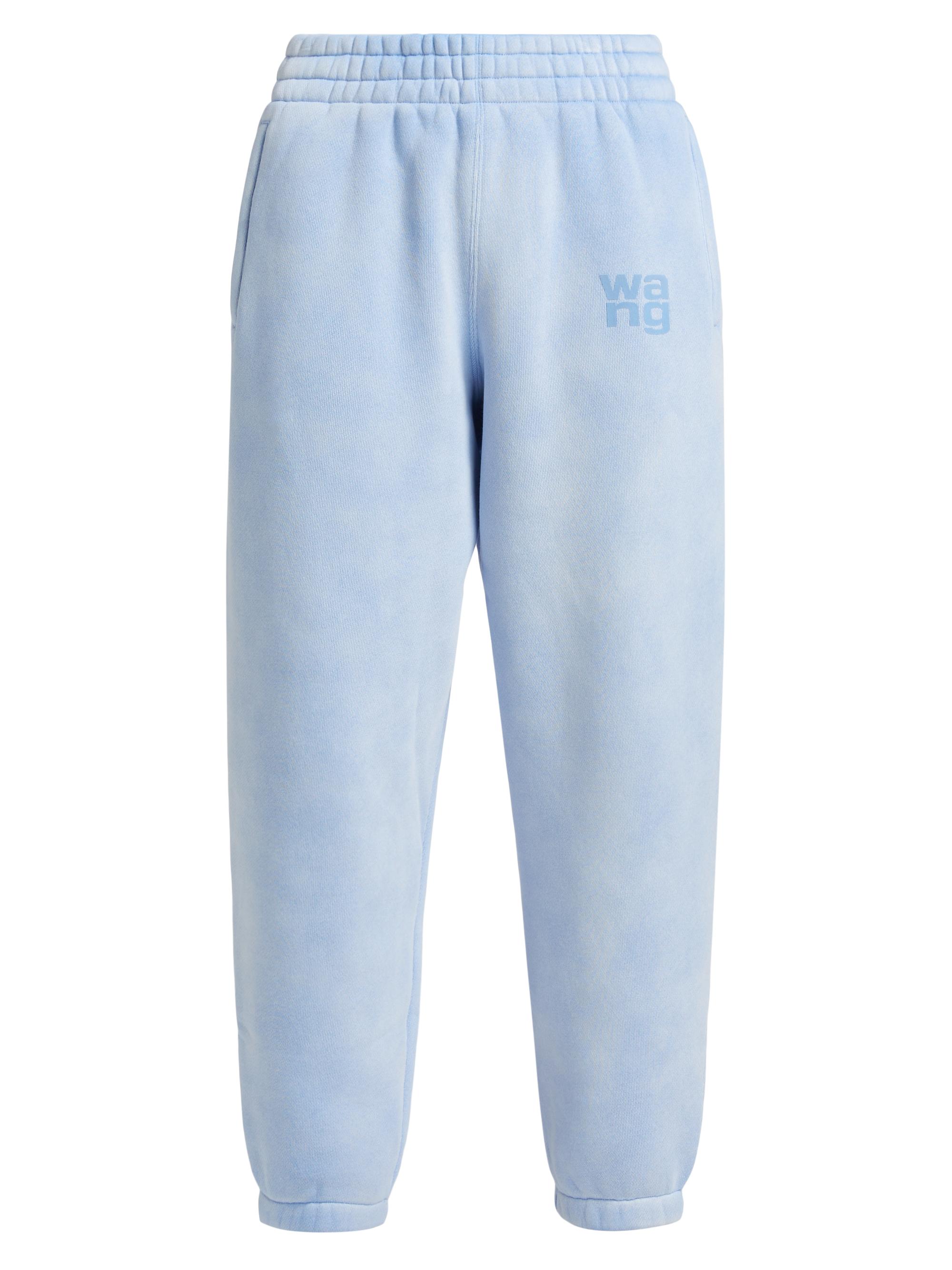 Alexander Wang Women's Essential Terry Classic Jogger Sweatpants - Washed Pale Blue