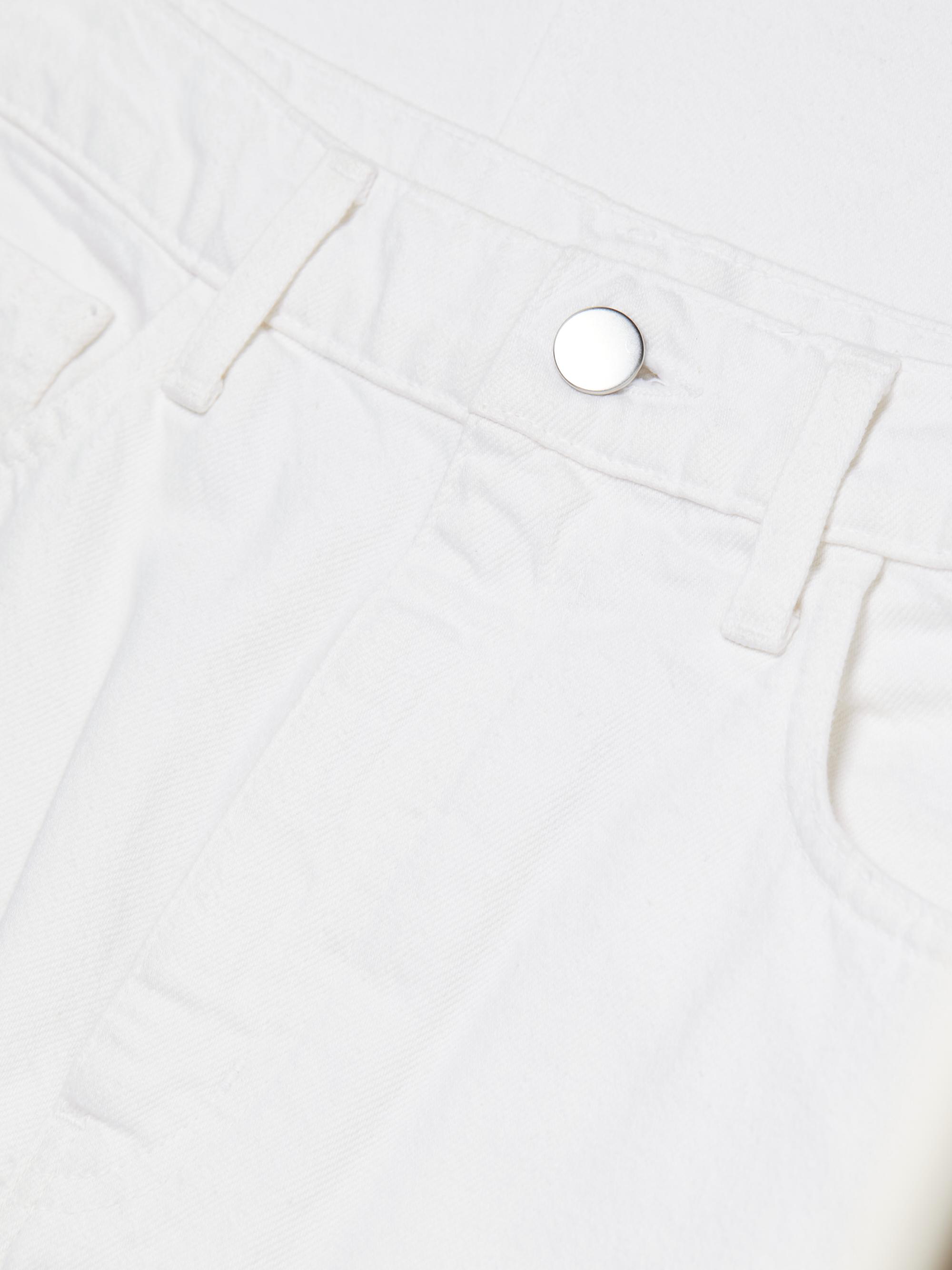 Derek Lam 10 Crosby Violet Eyelet Denim Midi-Skirt | Saks Fifth Avenue