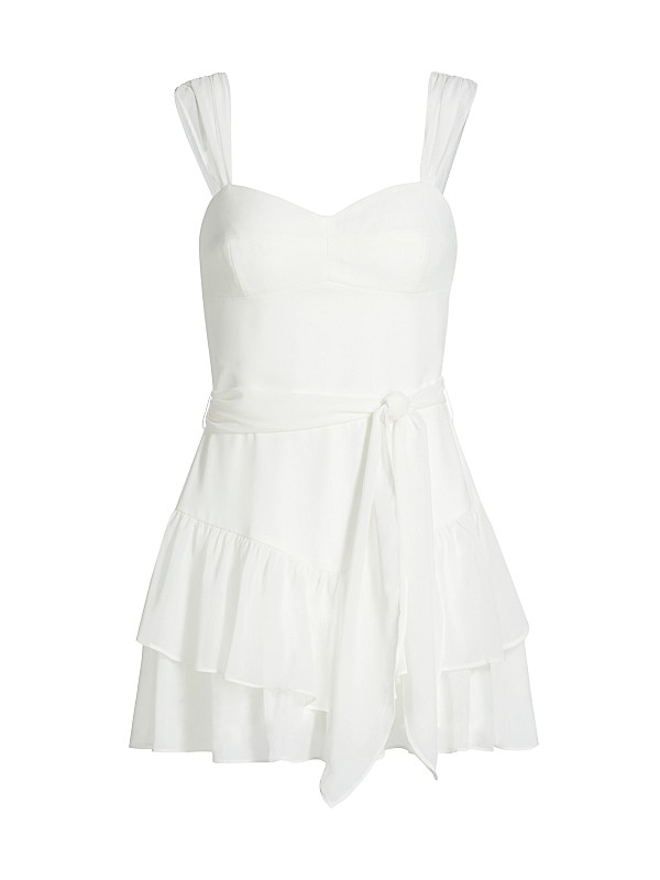 Kendra Button Down Belted Romper Kendra Button Down Belted Romper