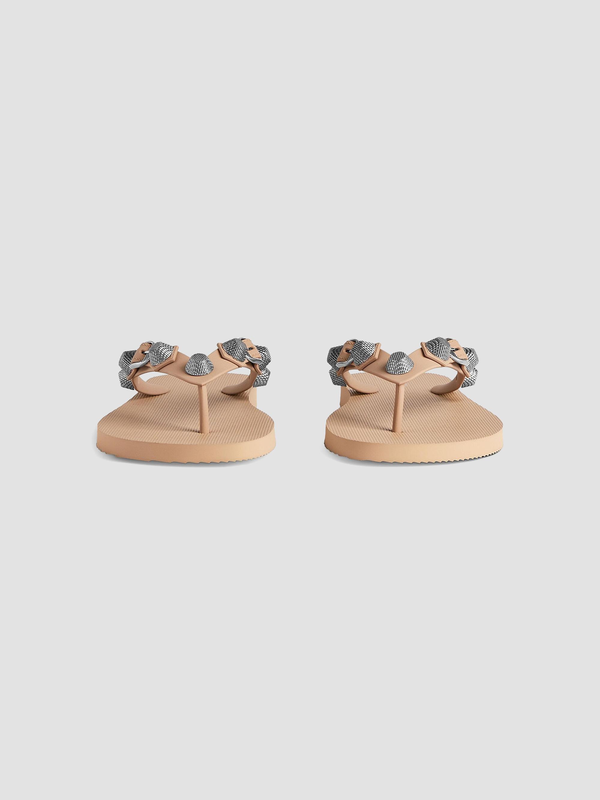 Balenciaga Cagole Thong Sandals | Saks Fifth Avenue