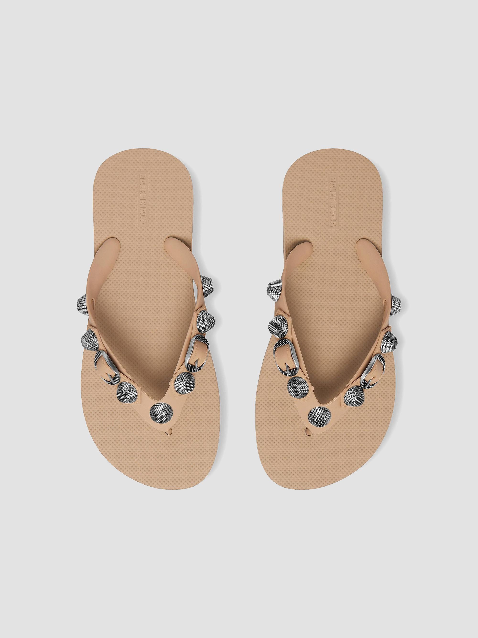 Balenciaga Cagole Thong Sandals | Saks Fifth Avenue
