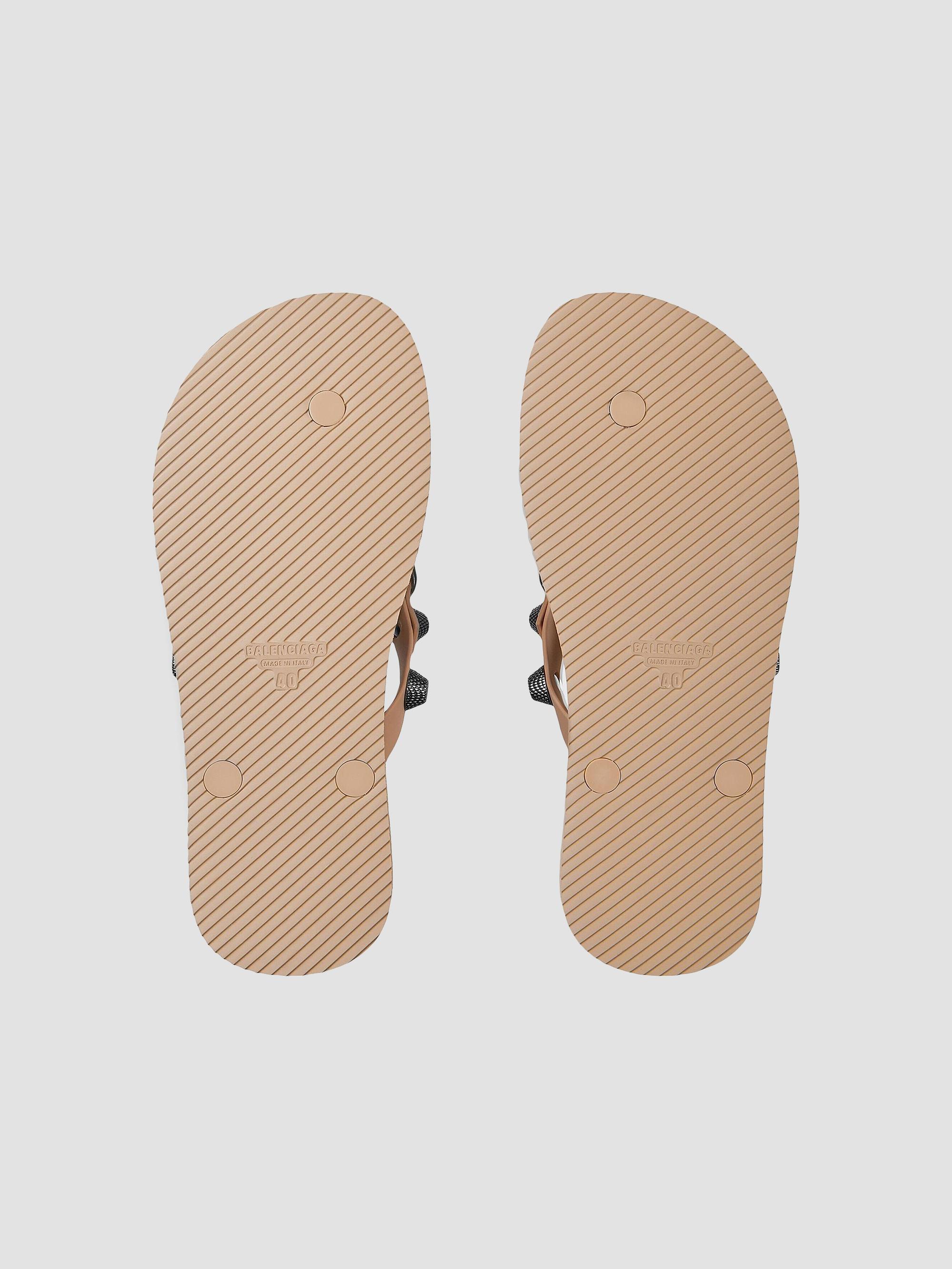 Balenciaga Cagole Thong Sandals | Saks Fifth Avenue