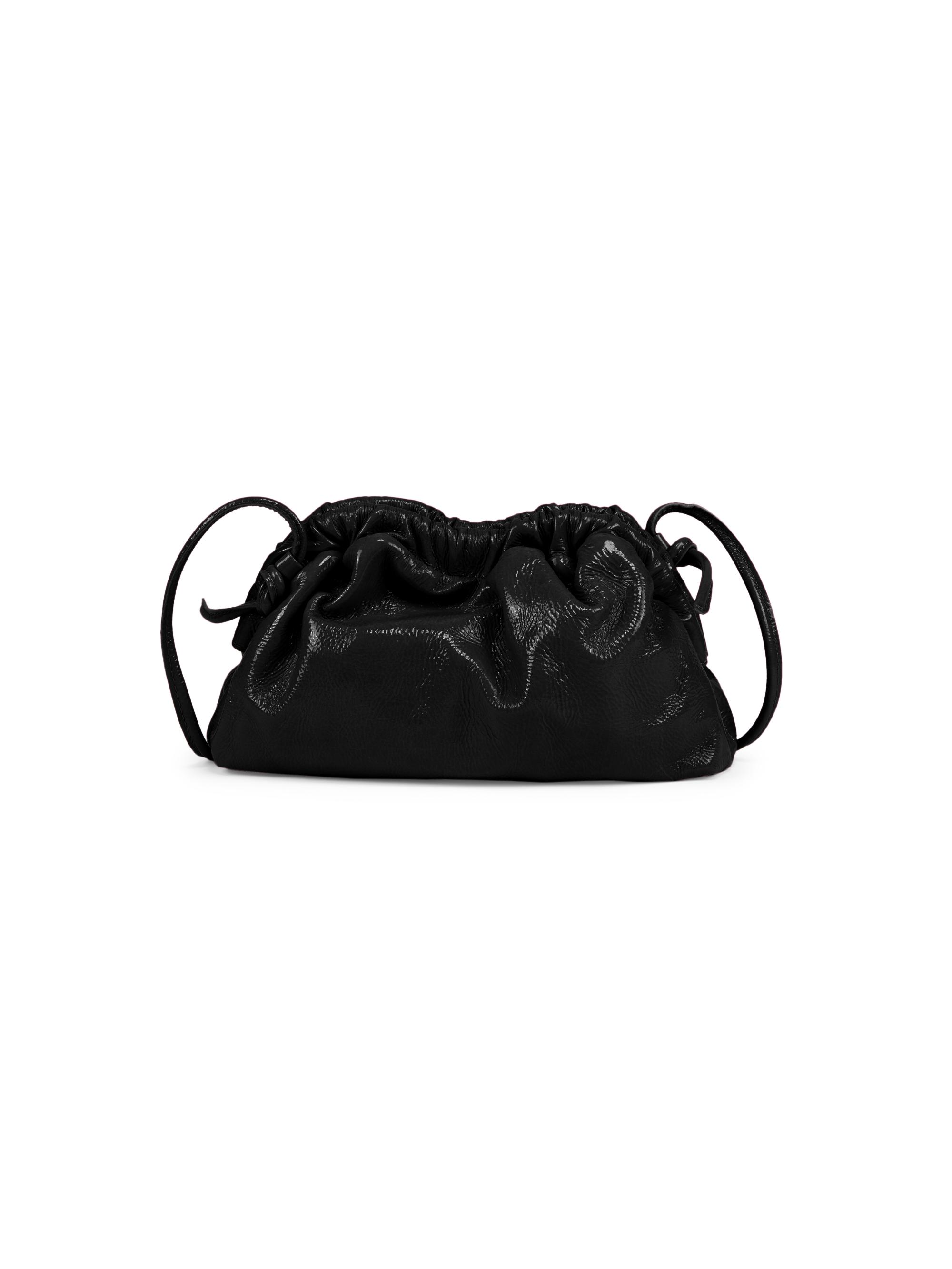 Mansur Gavriel Women's Mini Cloud Leather Clutch - Black