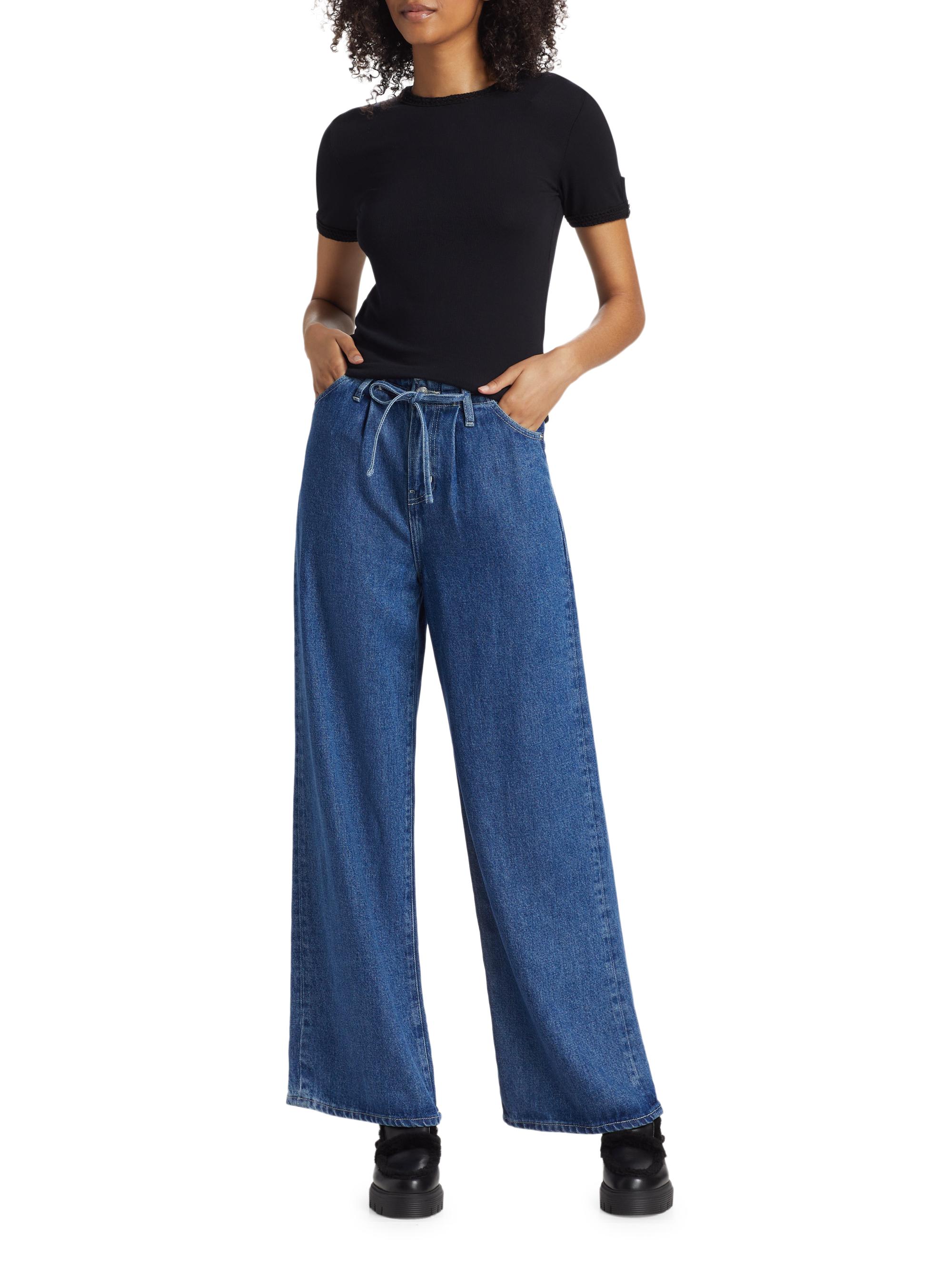 パンツ Drape Denim HW ST Jean 015106415_c760_a002.jpg