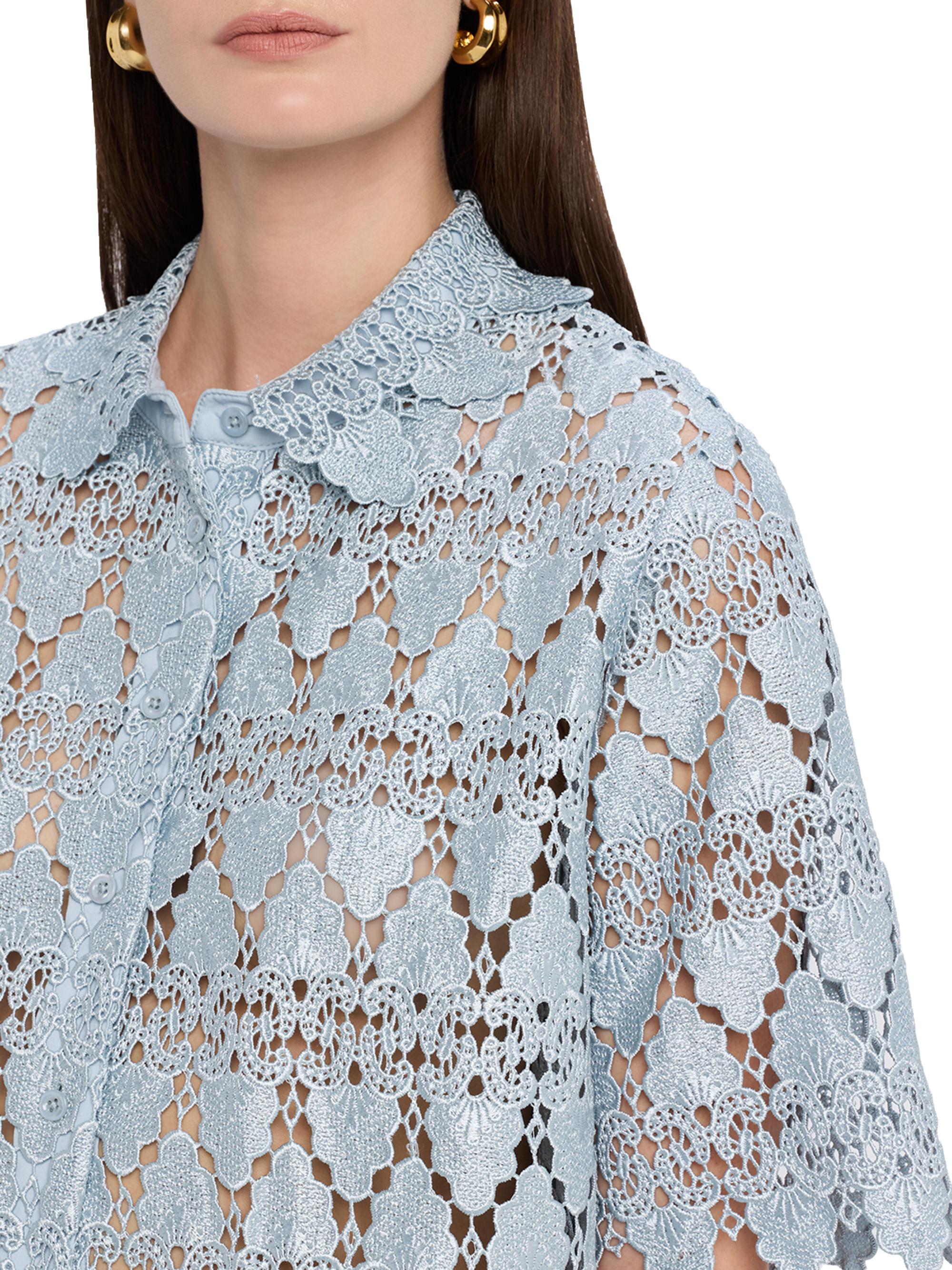 Frame Lace Button-Up Shirt | Saks Fifth Avenue