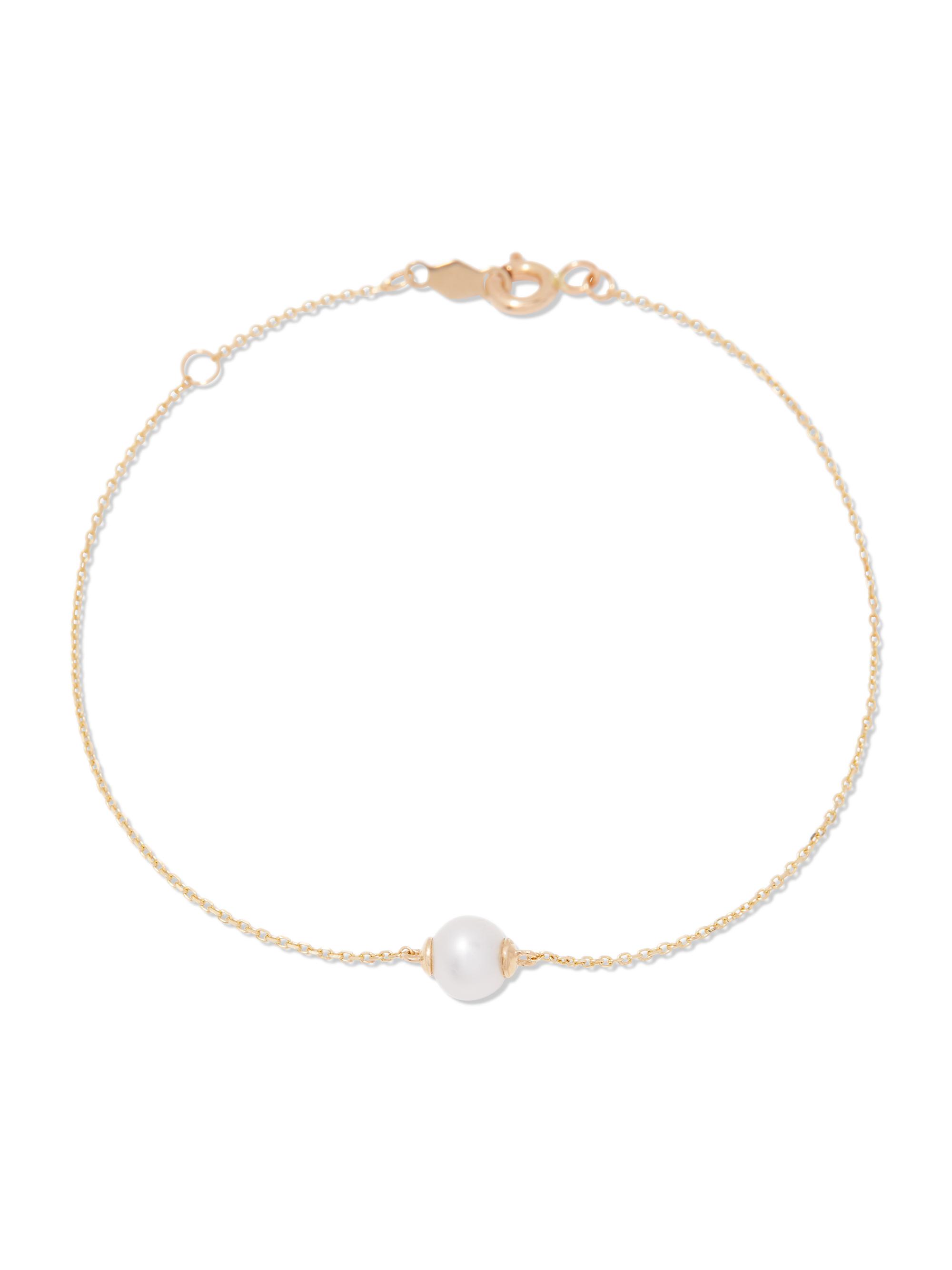 brook & york Women's Selma 14K Yellow Gold & Cultured Pearl Bracelet - Gold