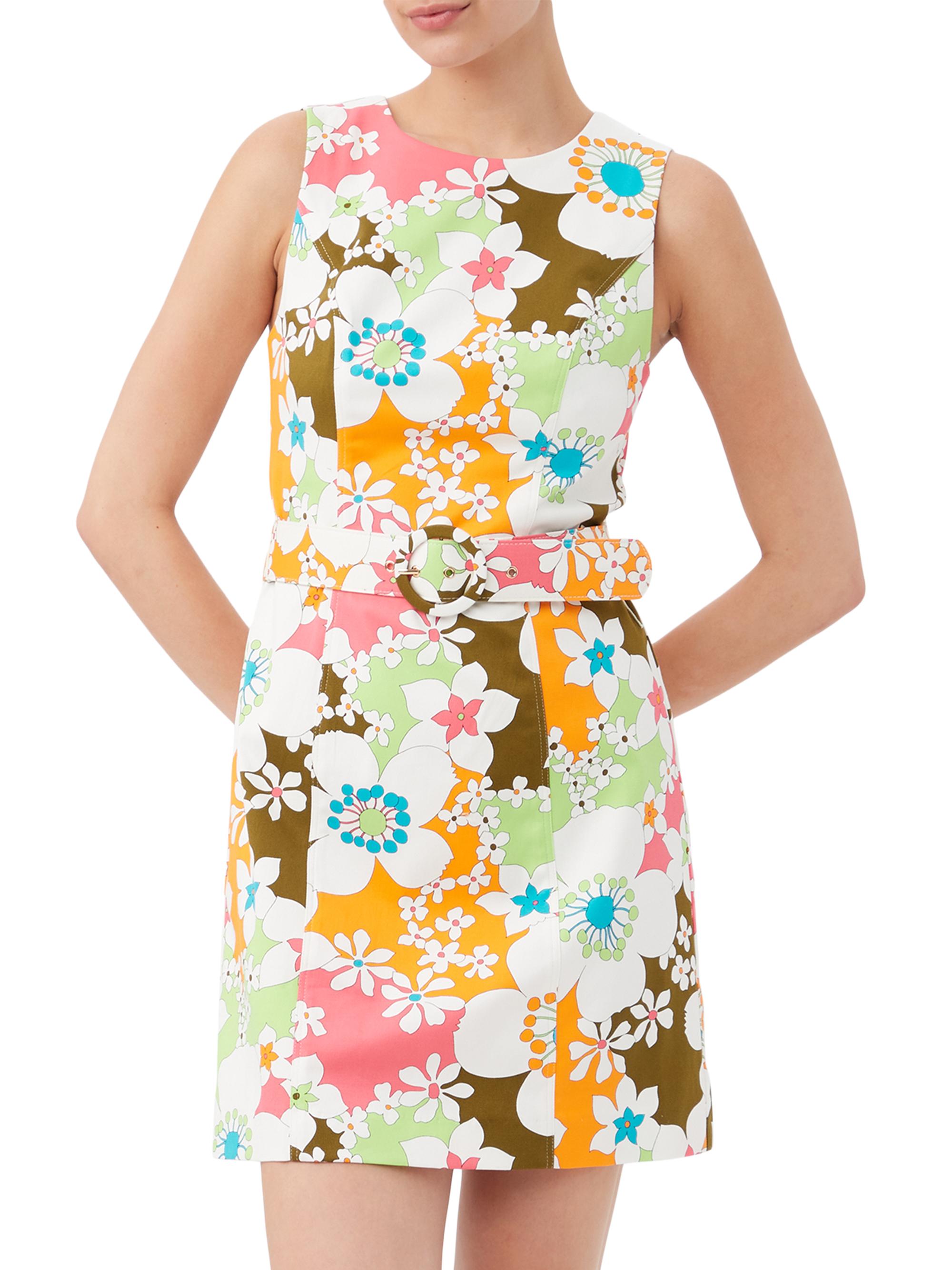 Trina Turk Women's Darlene Floral Print Sleeveless Minidress