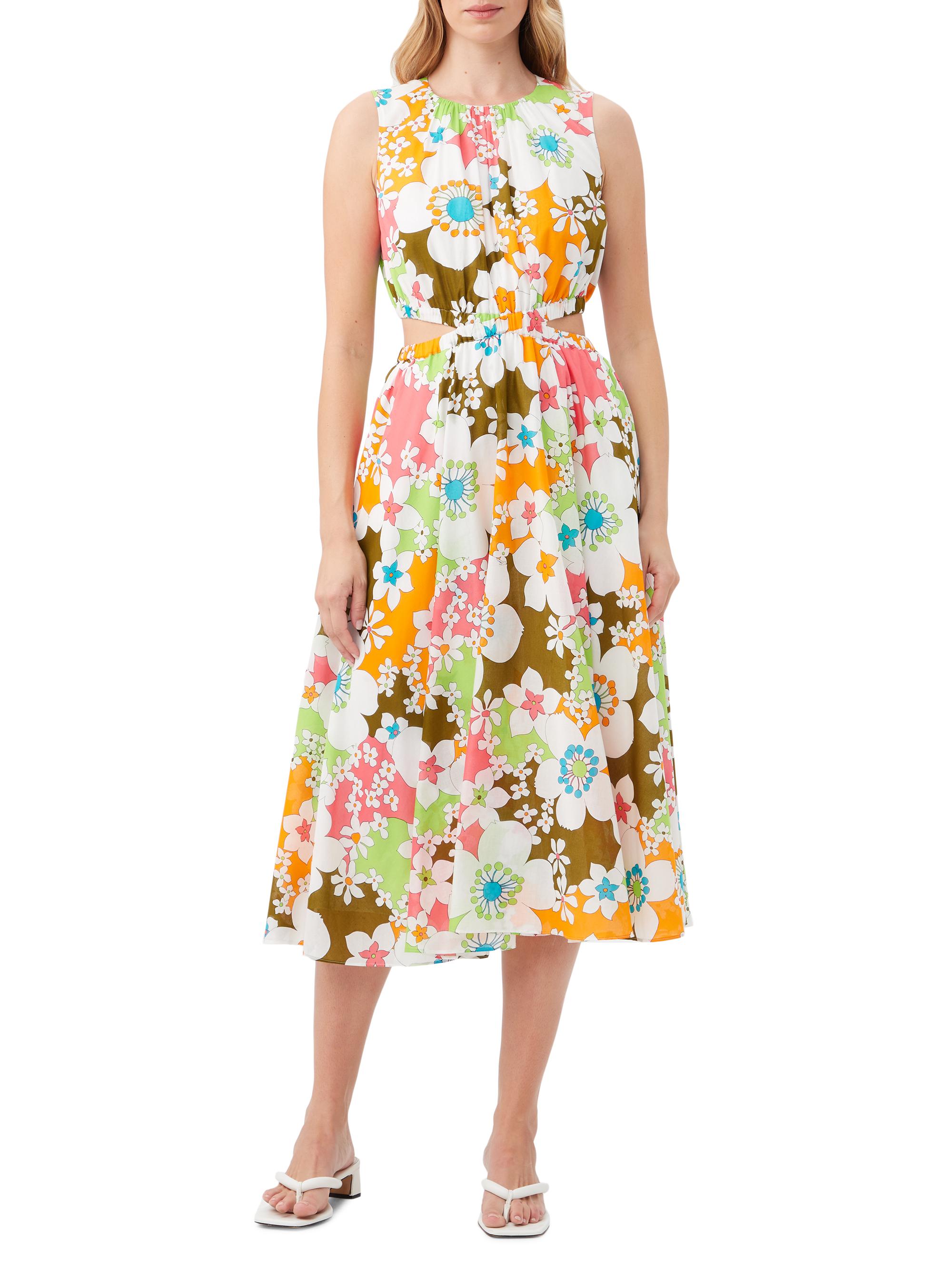 Trina Turk Women's Artimo Floral Sleeveless Dress