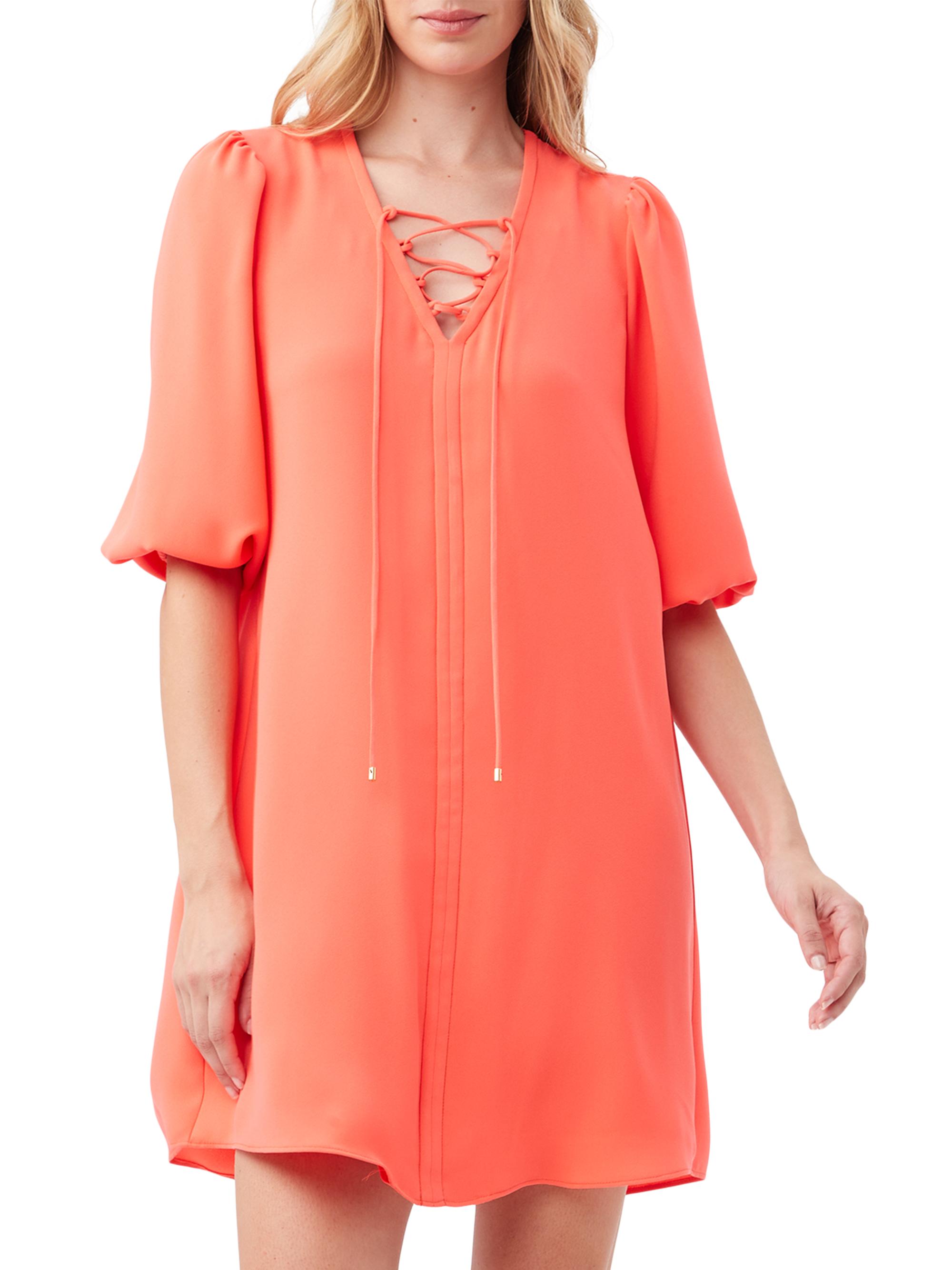 Trina Turk Women's Zahara Lace-Up Dress - Superflora