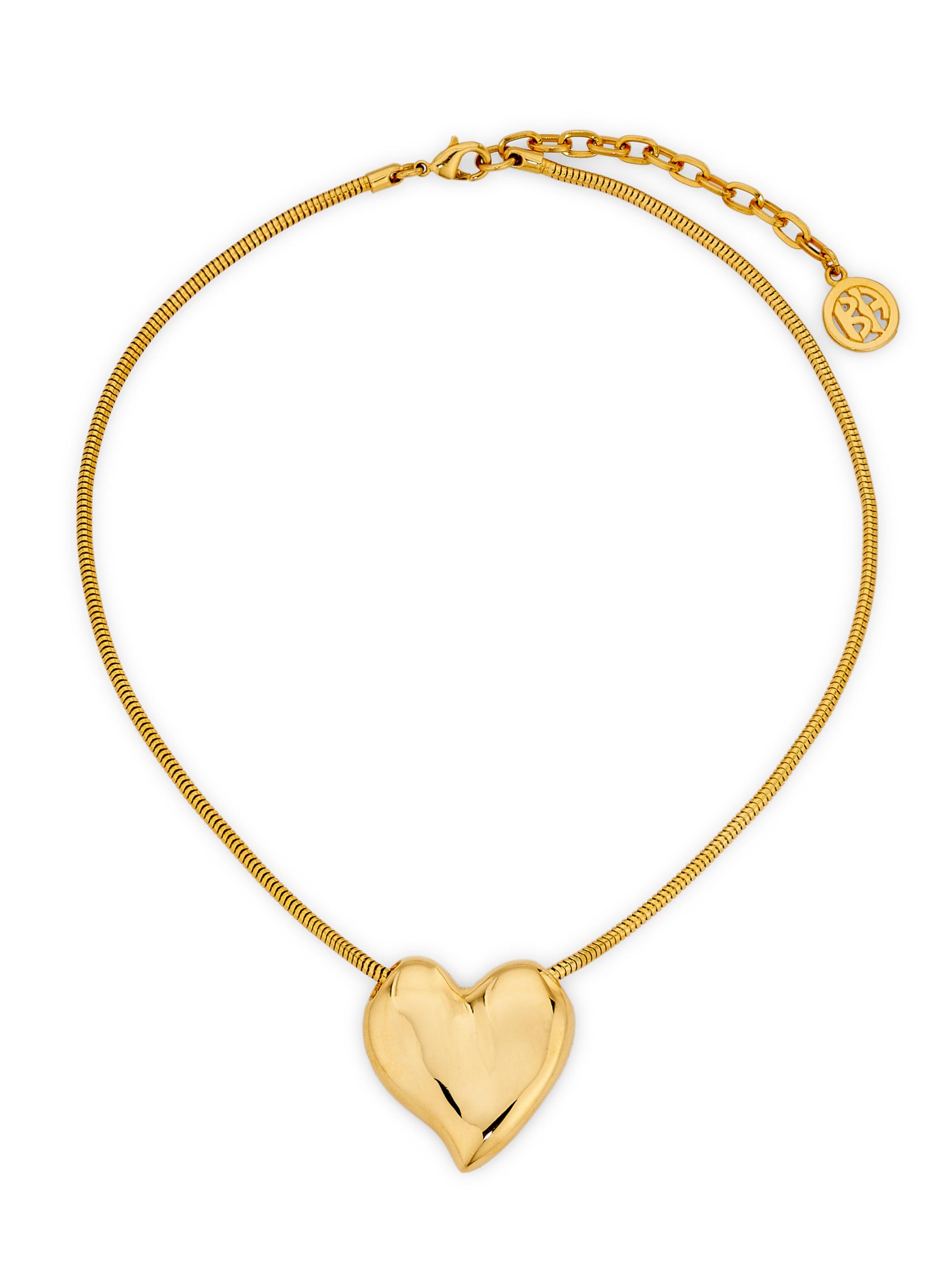 Ben Amun Women's Liza 24K-Gold-Plated Heart Pendant Necklace - Gold