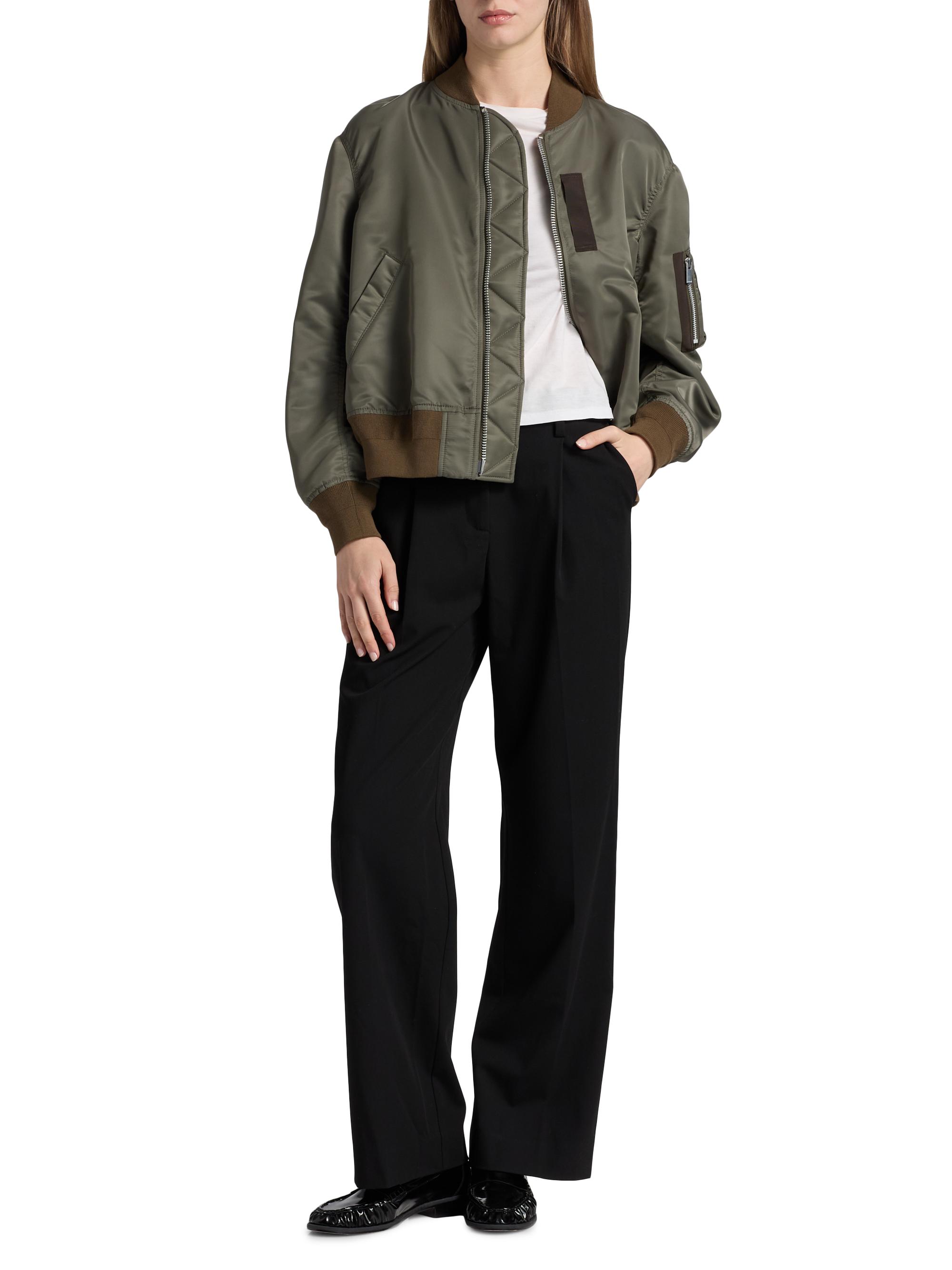 Sacai Twill Bomber Jacket | Saks Fifth Avenue