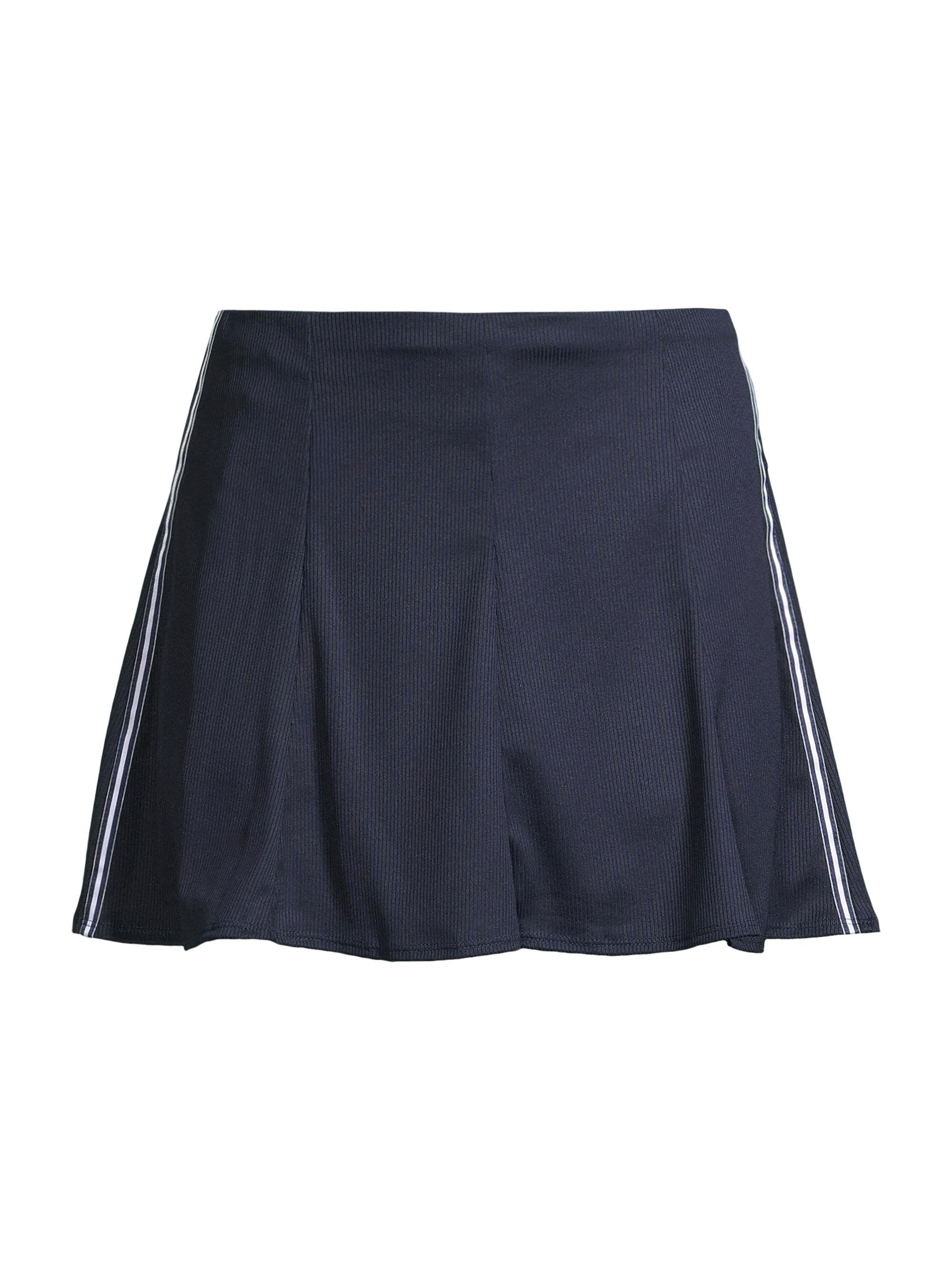 Lucky in Love Women's Electric Toile Long Gore Hybrid Skort - Midnight Navy