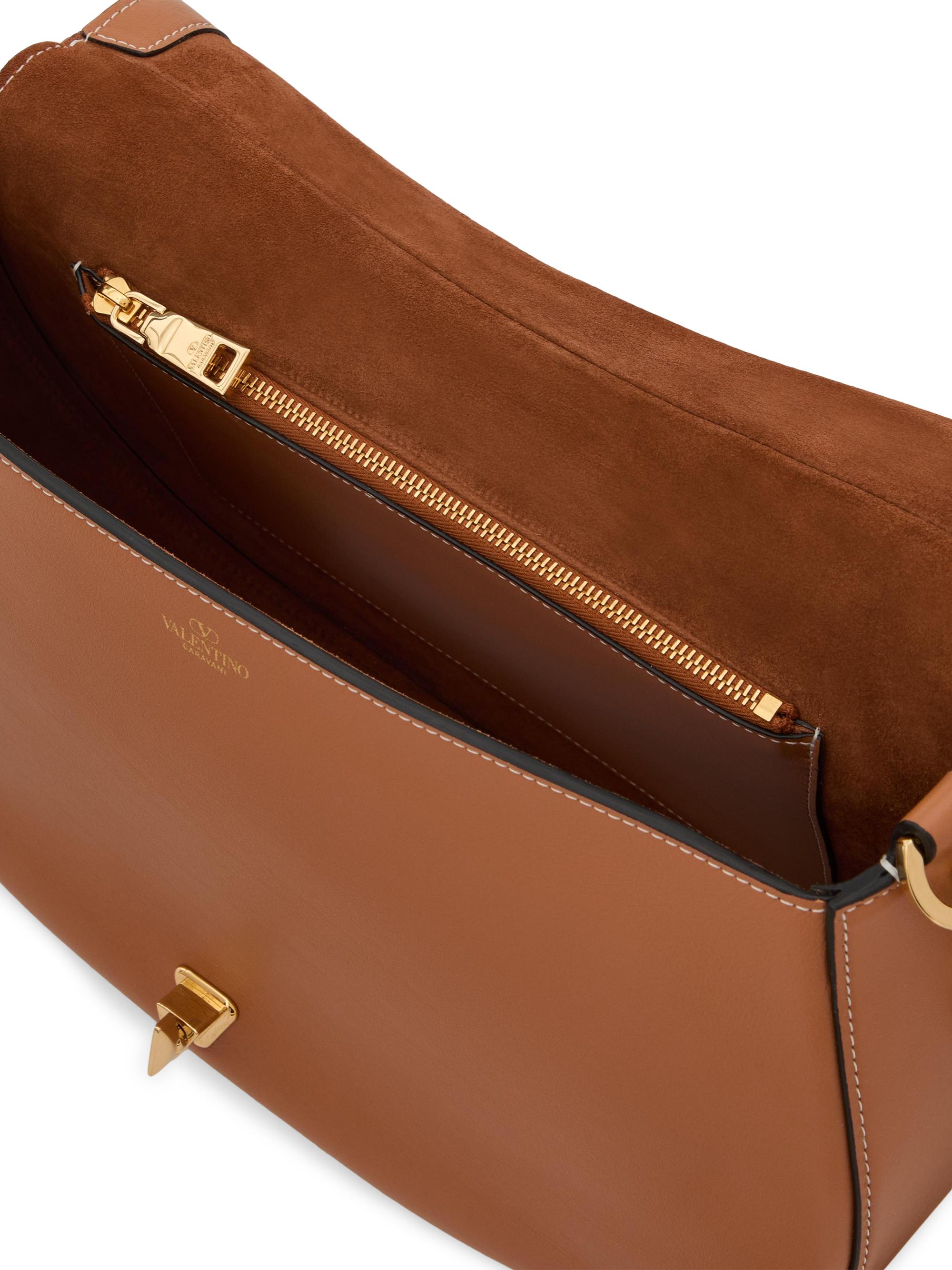 Valentino Garavani Ohval Medium Shoulder Bag in Nappa Calfskin