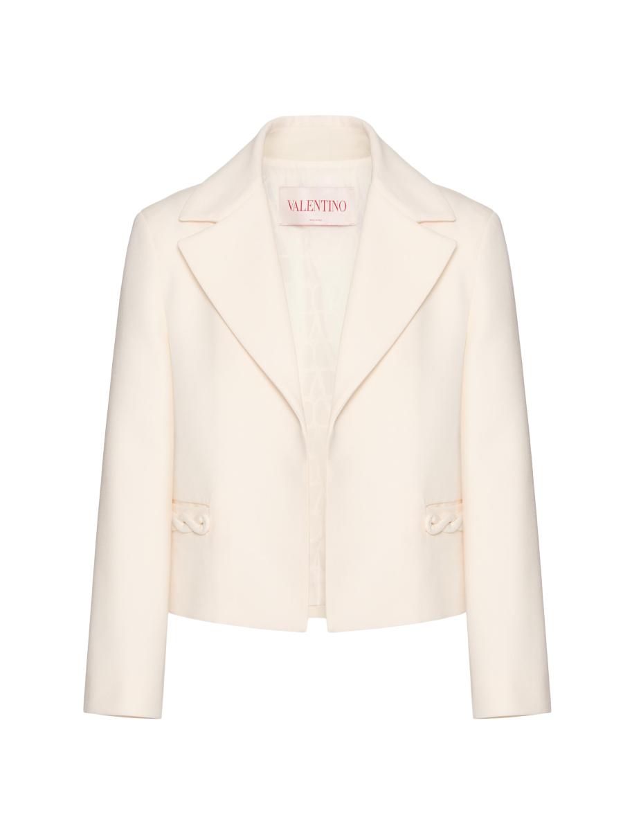 Valentino Garavani Crepe Couture Jacket | Saks Fifth Avenue