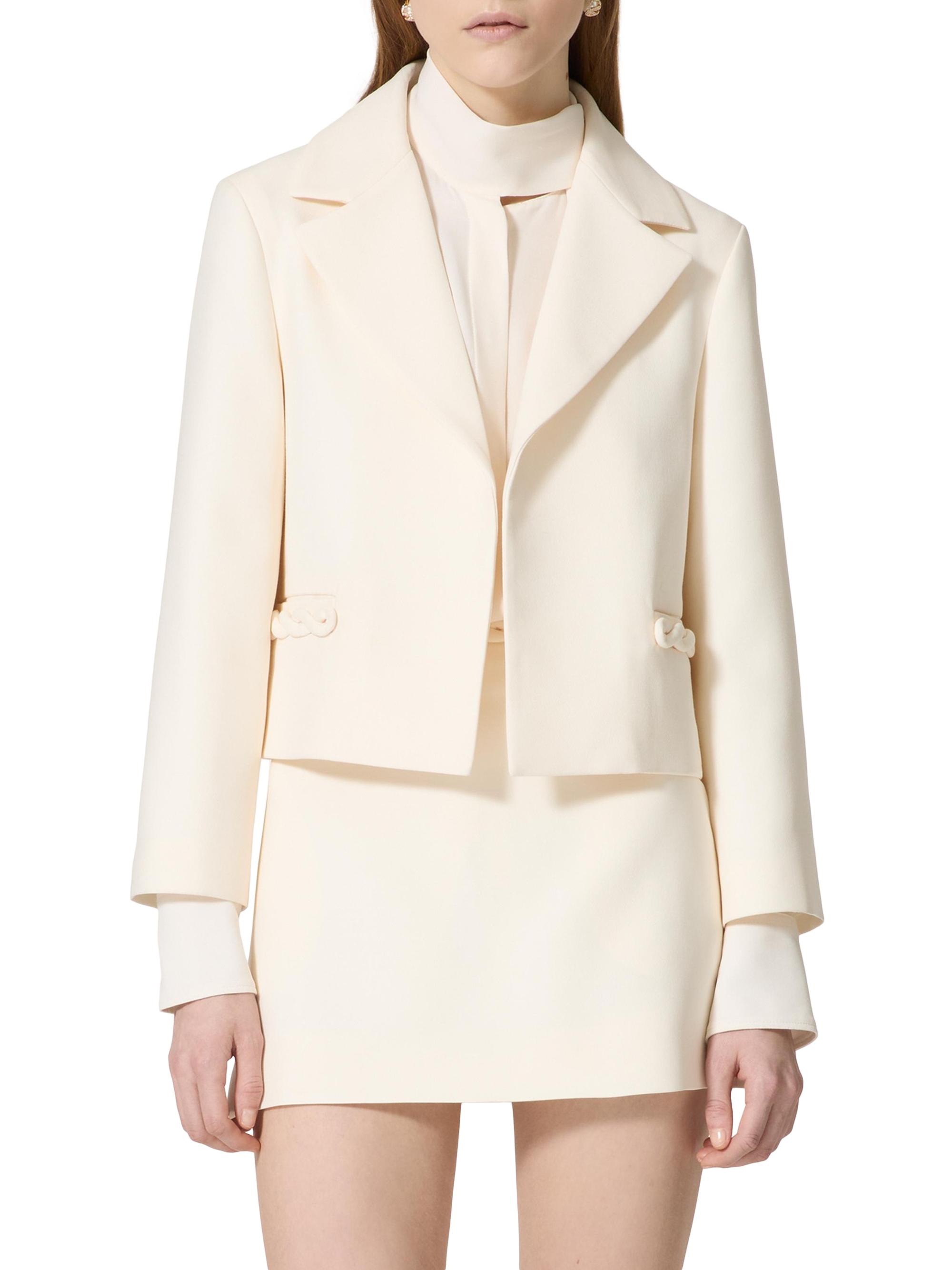 Valentino Garavani Crepe Couture Jacket | Saks Fifth Avenue