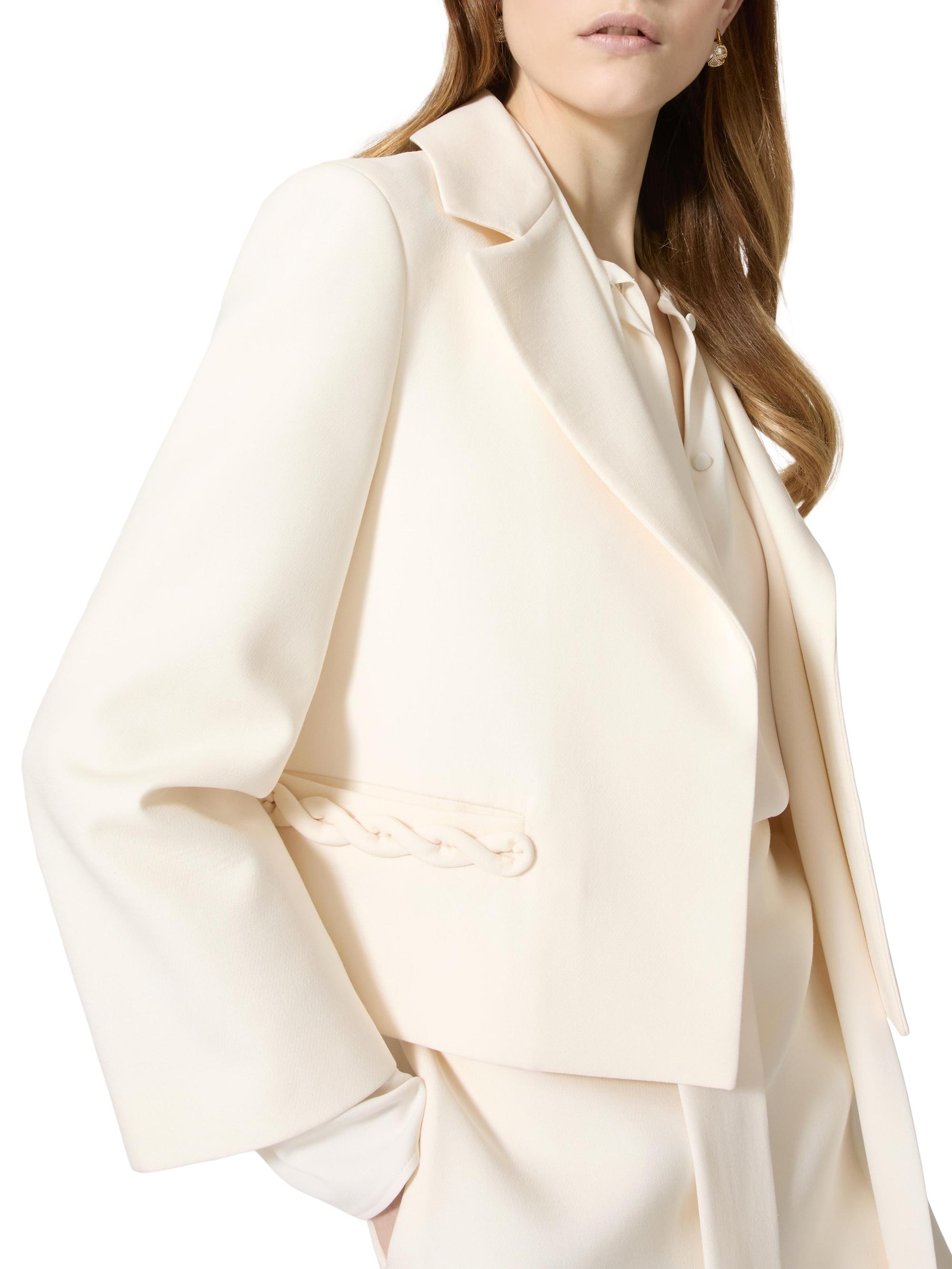 Valentino Garavani Crepe Couture Jacket | Saks Fifth Avenue