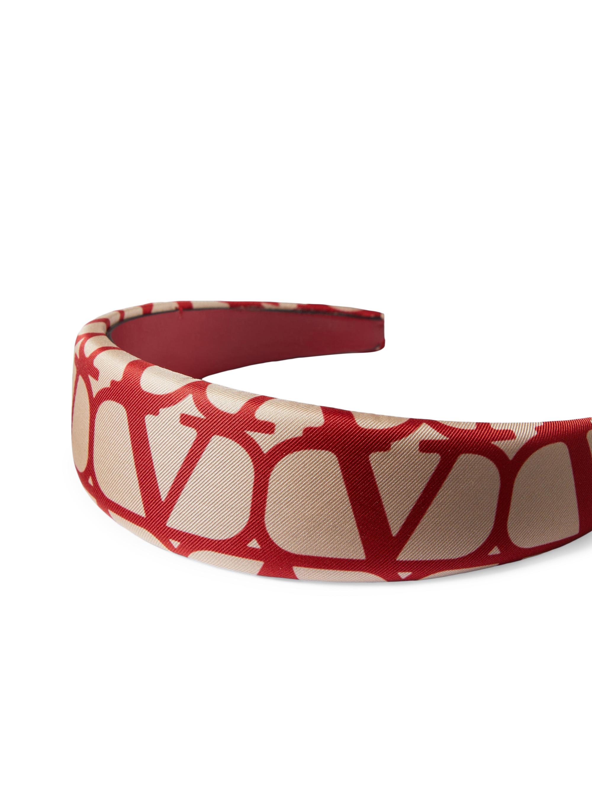 VALENTINO GARAVANI ヘアバンド Valentino Garavani Toile Iconographe Silk Headband | Saks