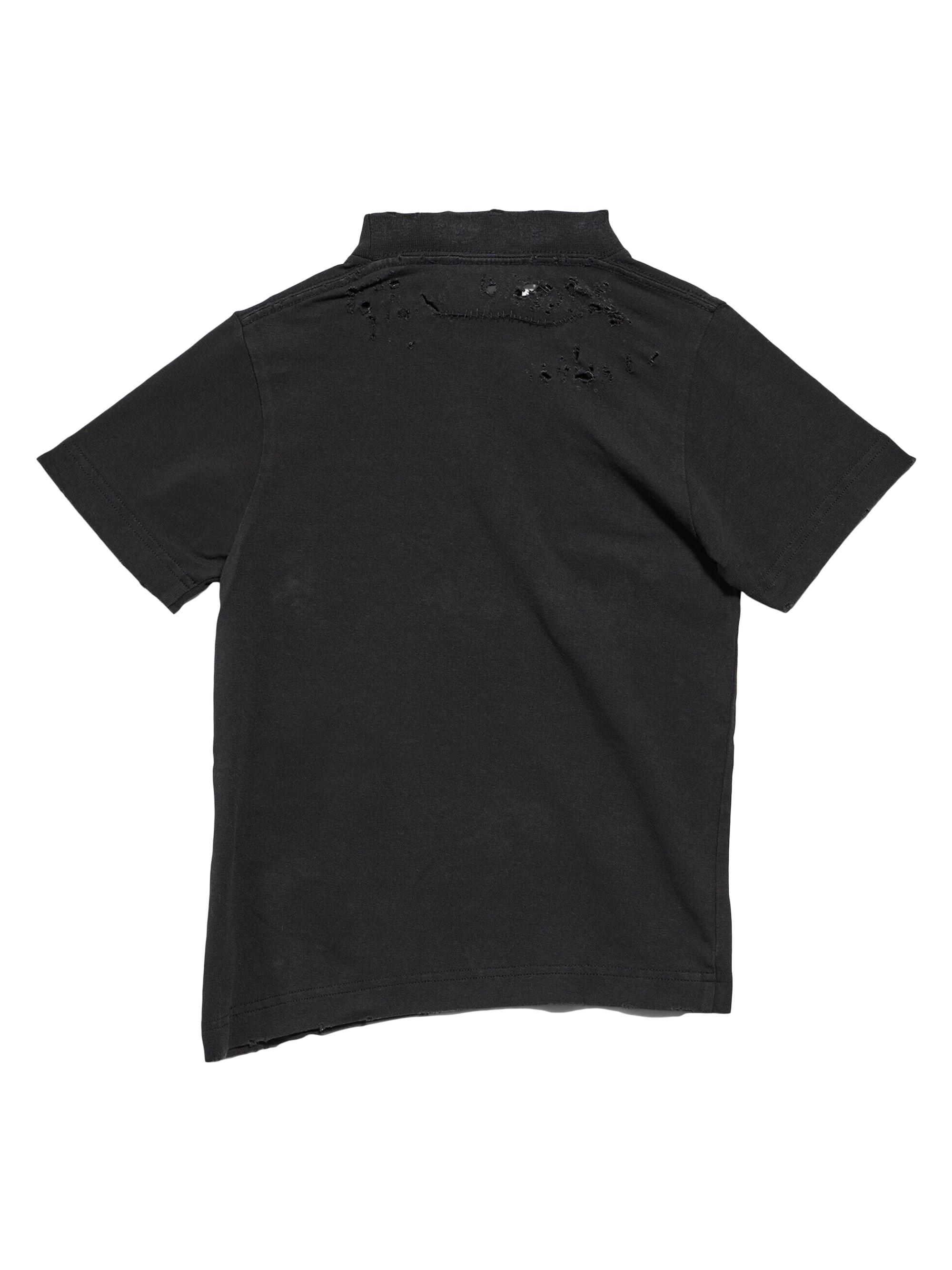 Balenciaga Gothic Type Shrunk T-Shirt Bodycon Fit | Saks