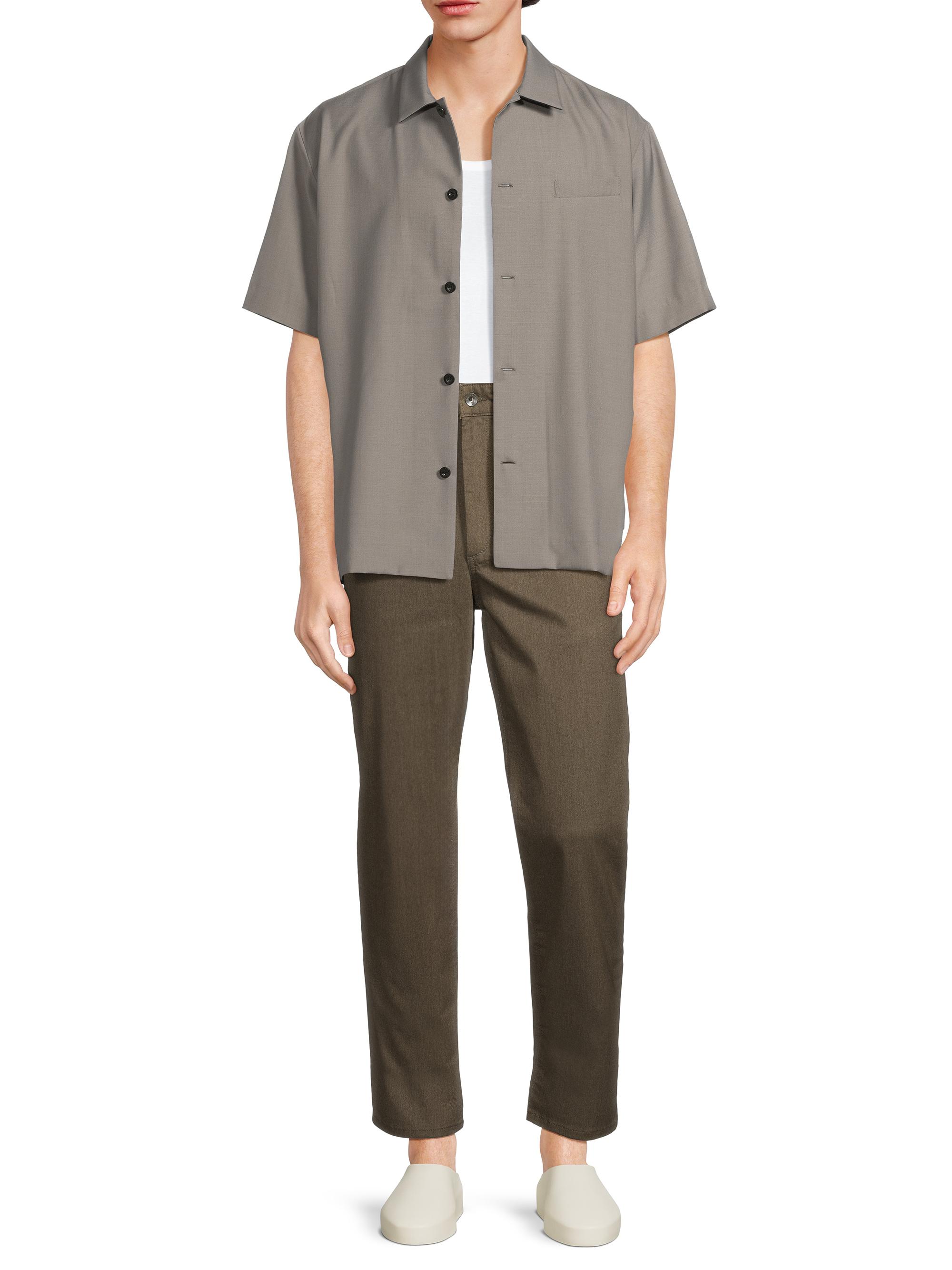 Sacai Wool-Blend Suiting Shirt | Saks Fifth Avenue