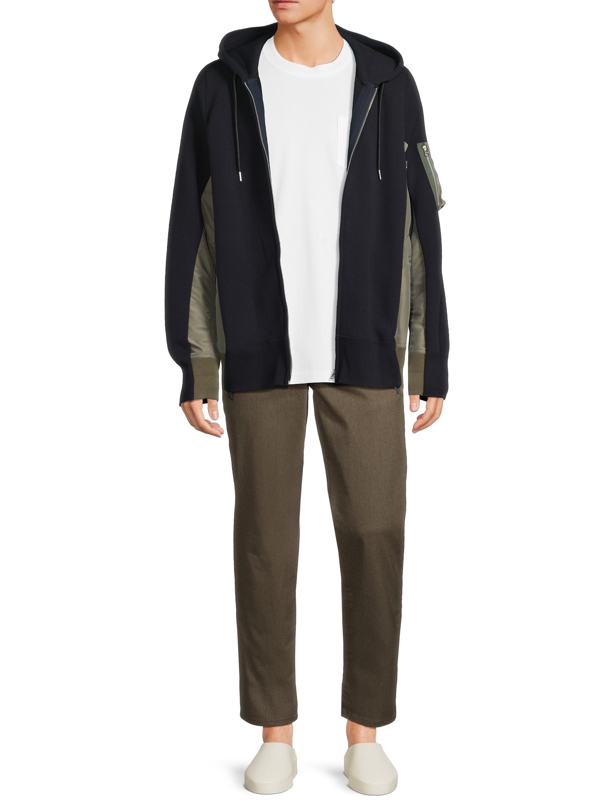 Sacai Sponge Sweat Cotton-Blend Hoodie | Saks Fifth Avenue