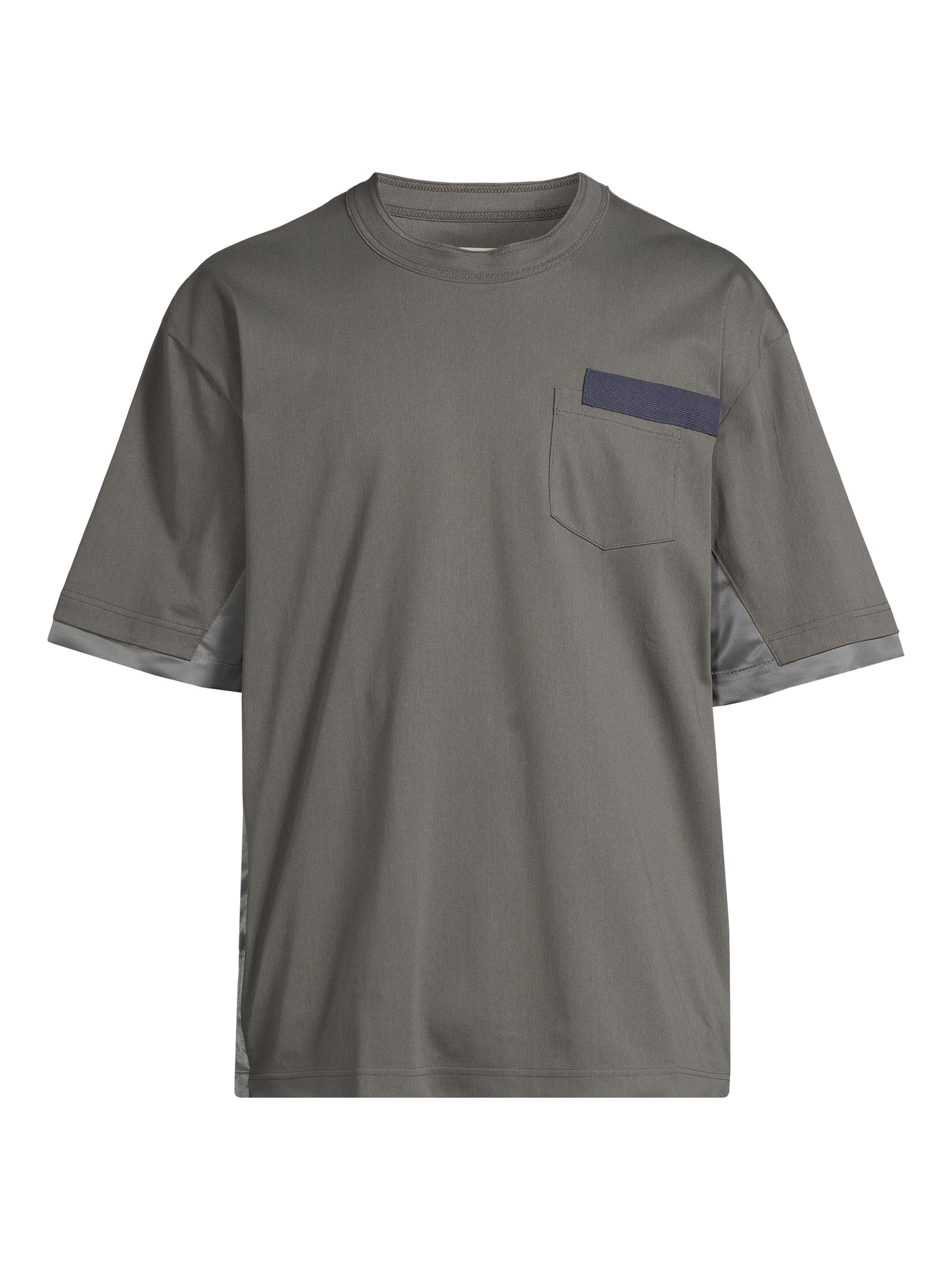 Sacai Cotton Mixed-Media T-Shirt | Saks Fifth Avenue