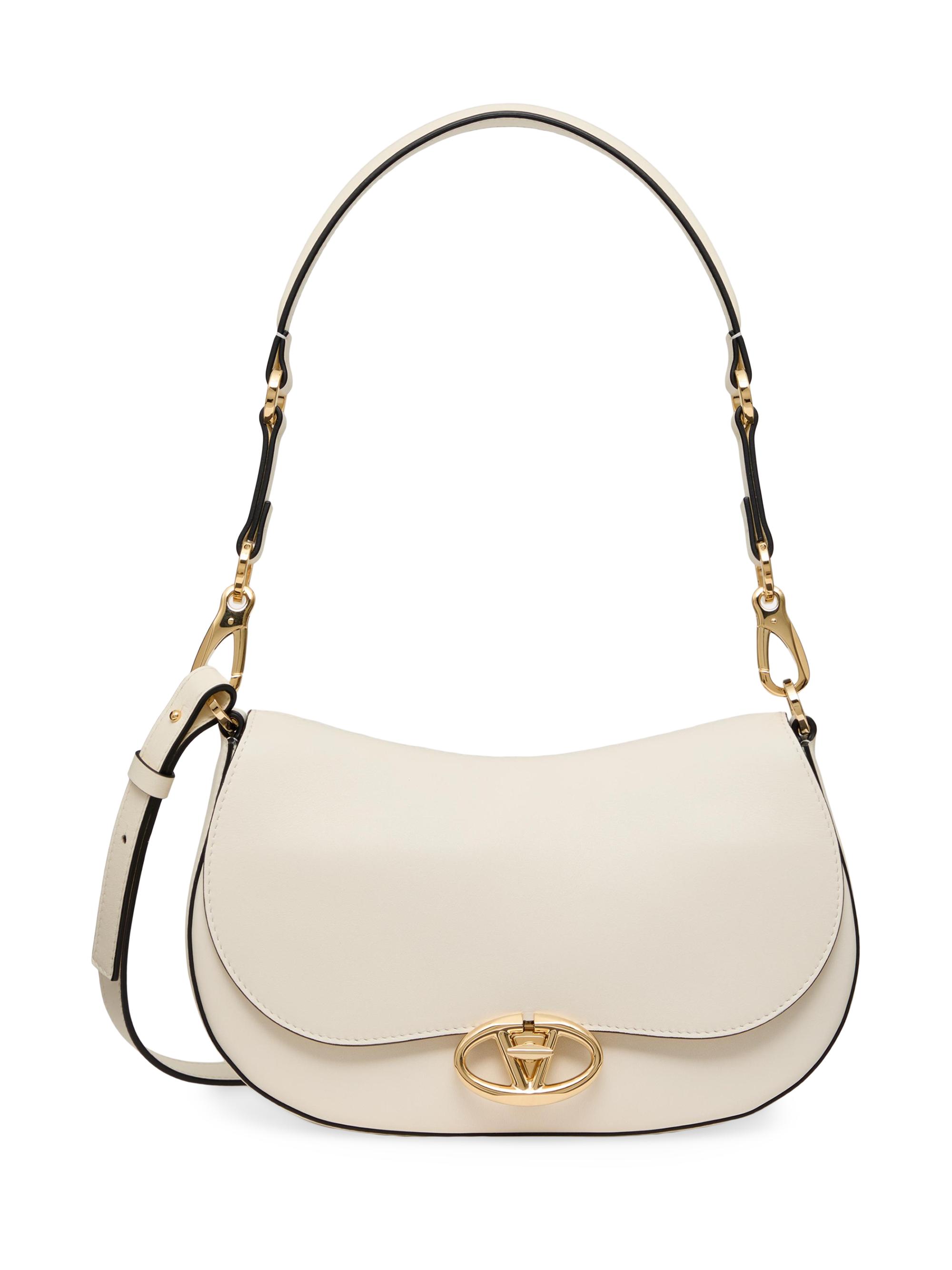 Valentino Garavani Small Ohval Shoulder Bag in Nappa Calfskin