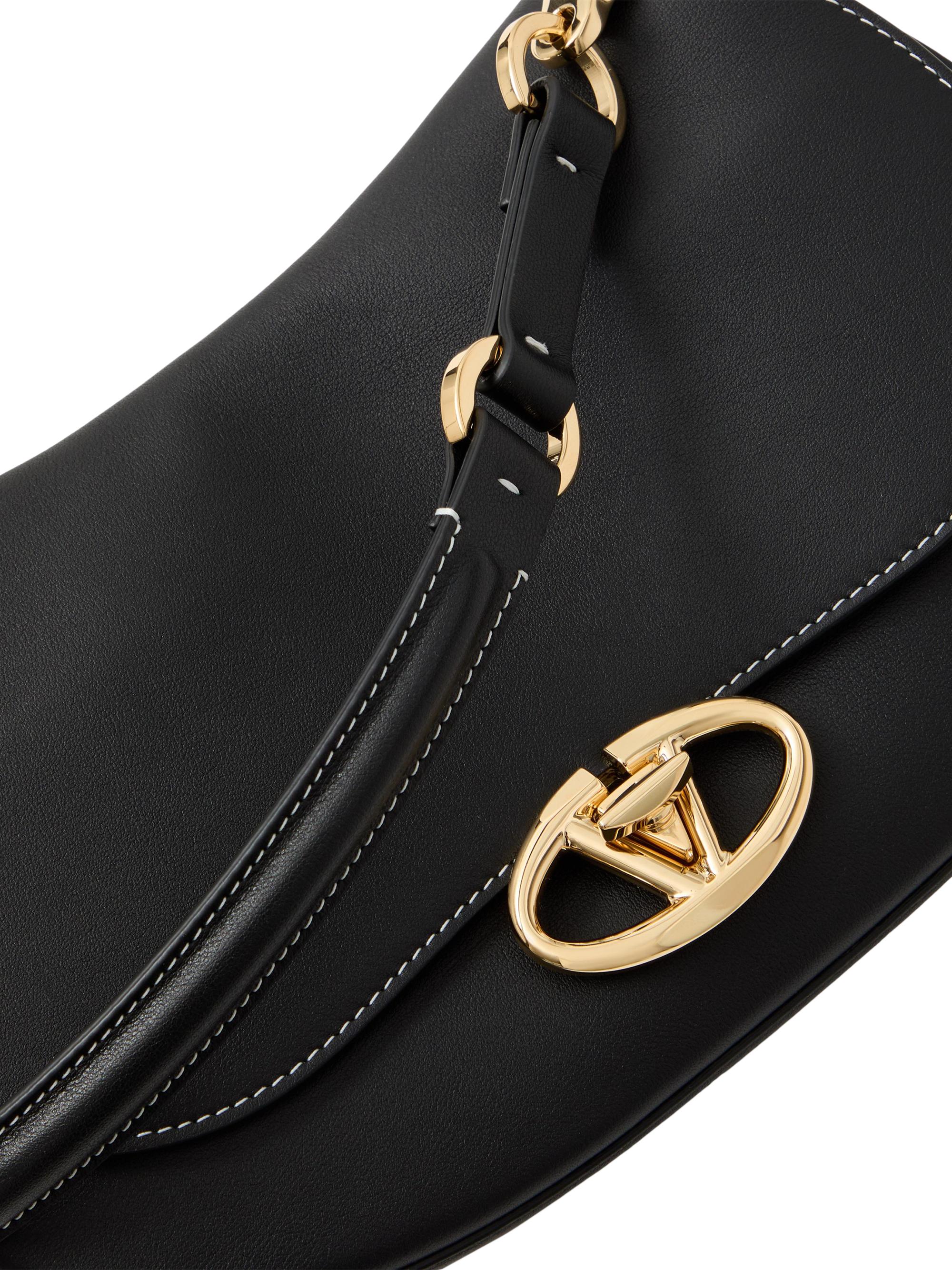 Valentino Garavani Small Ohval Shoulder Bag in Nappa