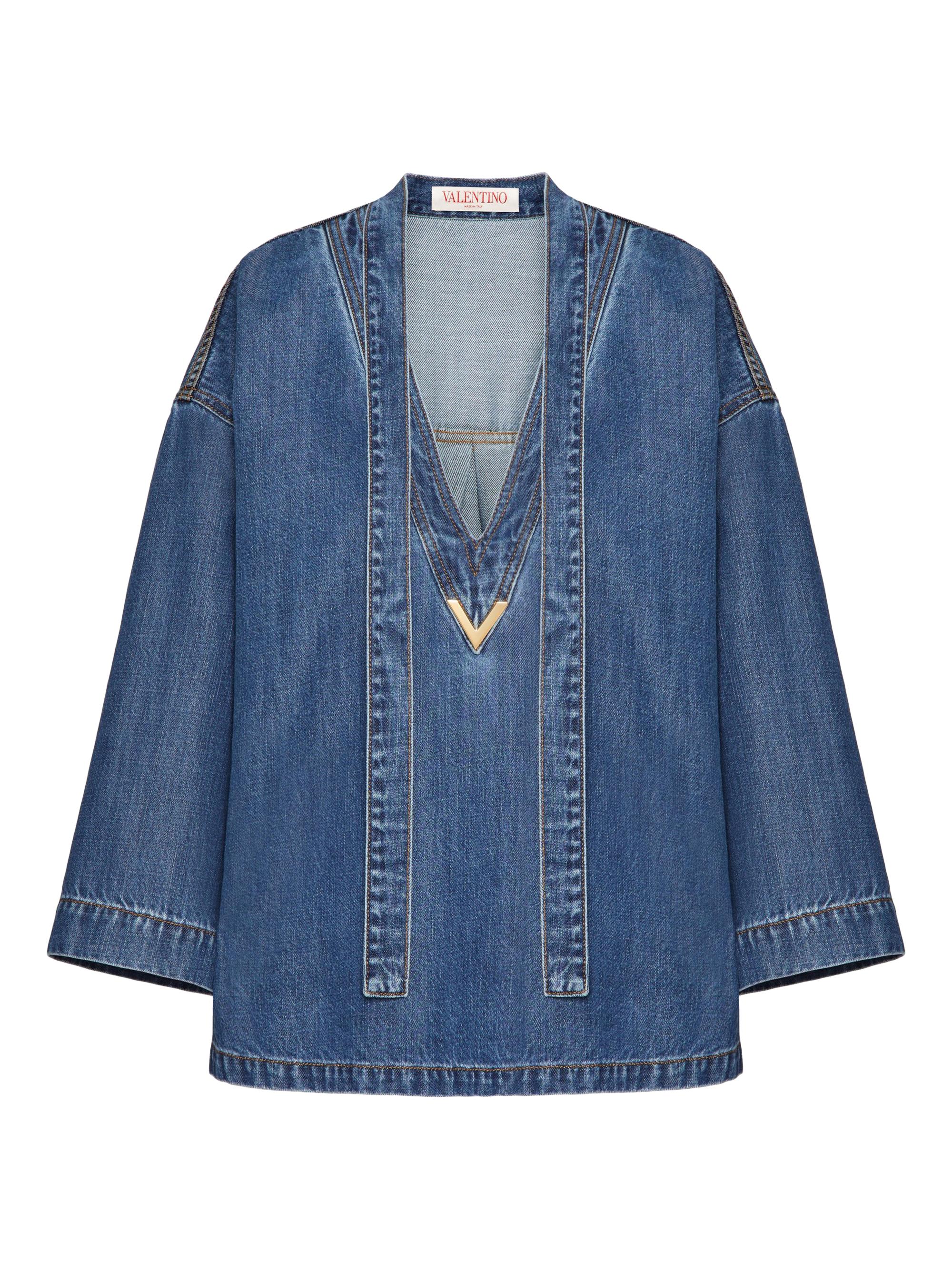 VALENTINO カバーオール Valentino Garavani Medio Denim Kaftan | Saks Fifth Avenue
