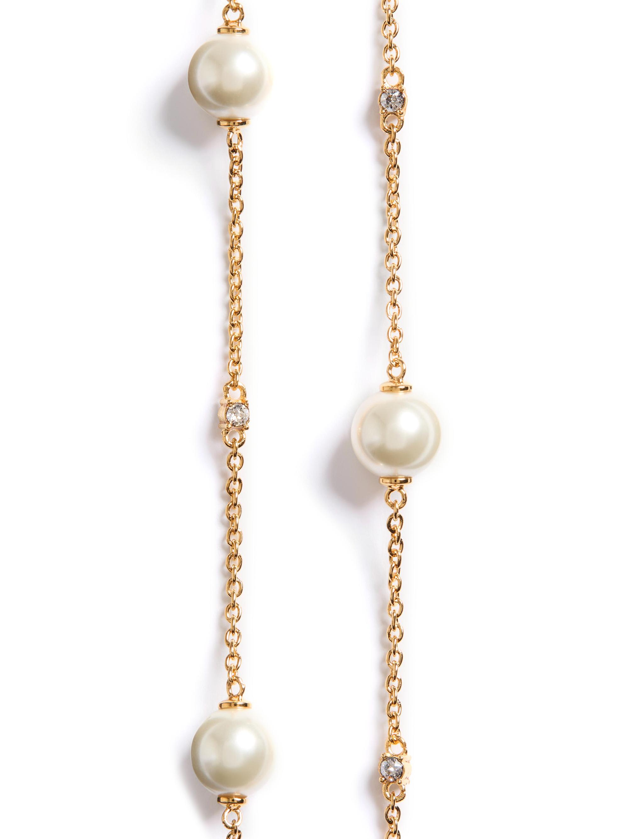 Valentino Garavani VLogo Signature Metal Necklace with Swarovski
