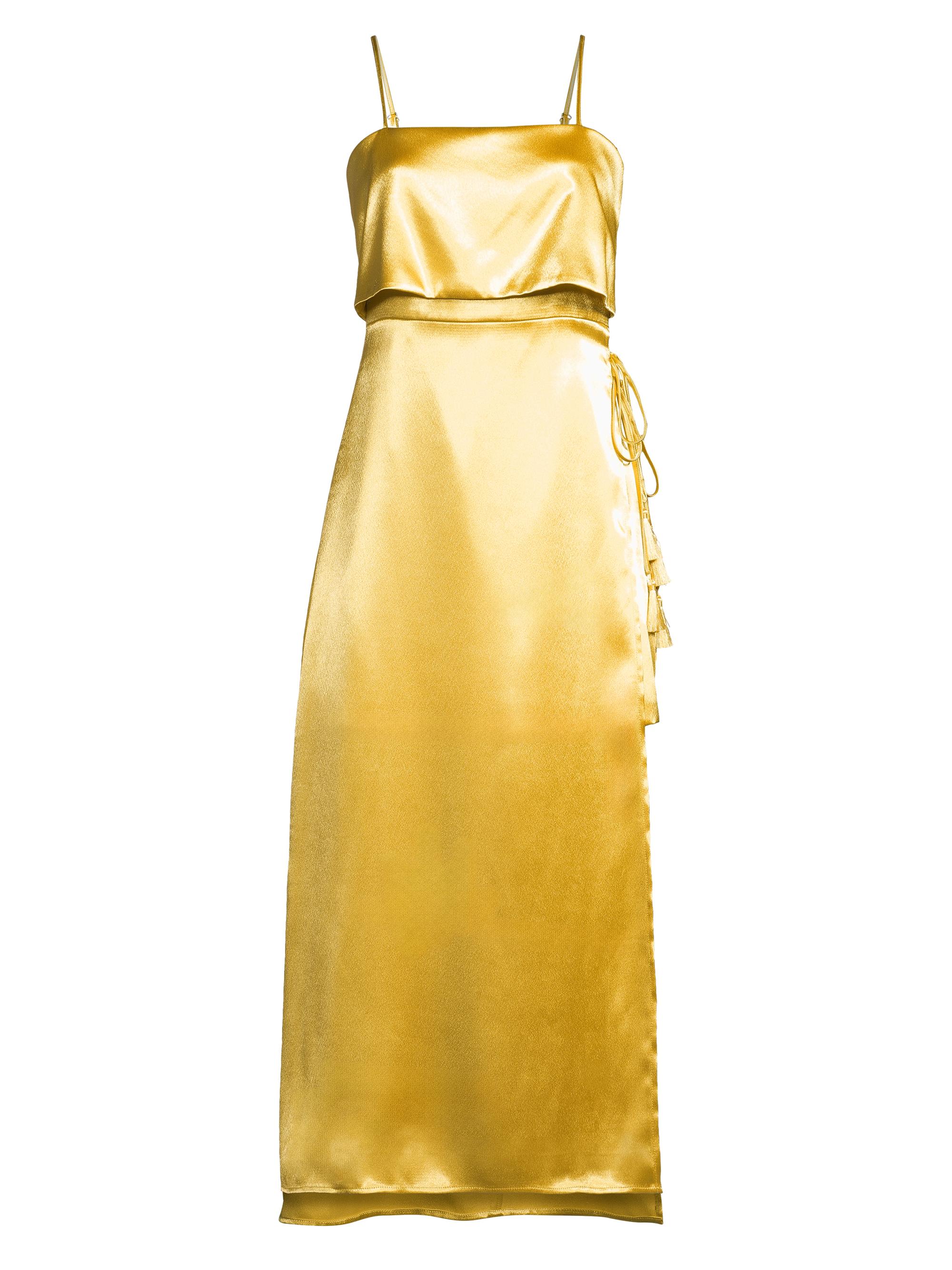 Likely Women's Toro Satin Midi-Dress - Somoan Sun