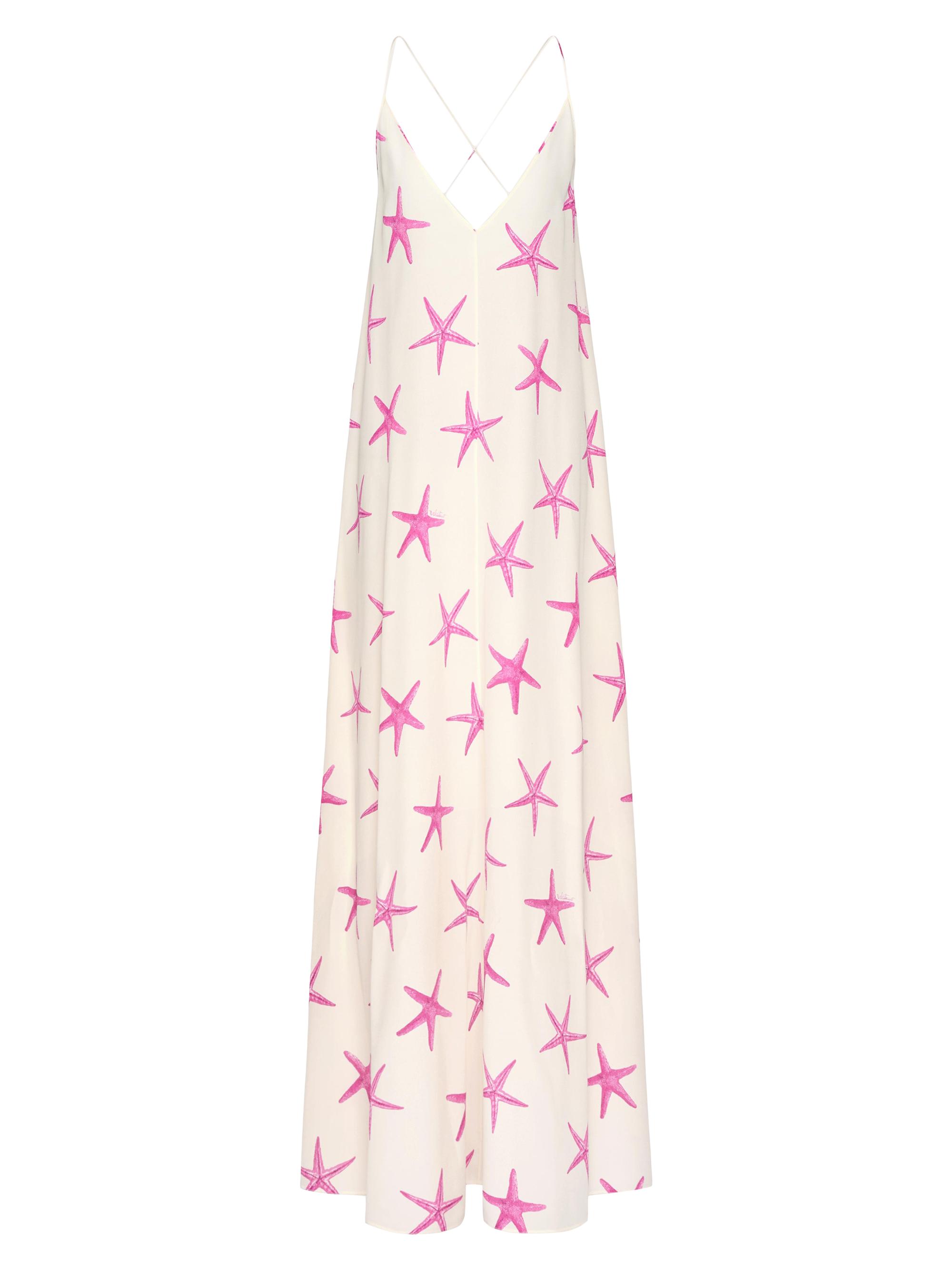 Valentino Garavani Women's Crepe De Chine Starfish Evening Dress -  Pink