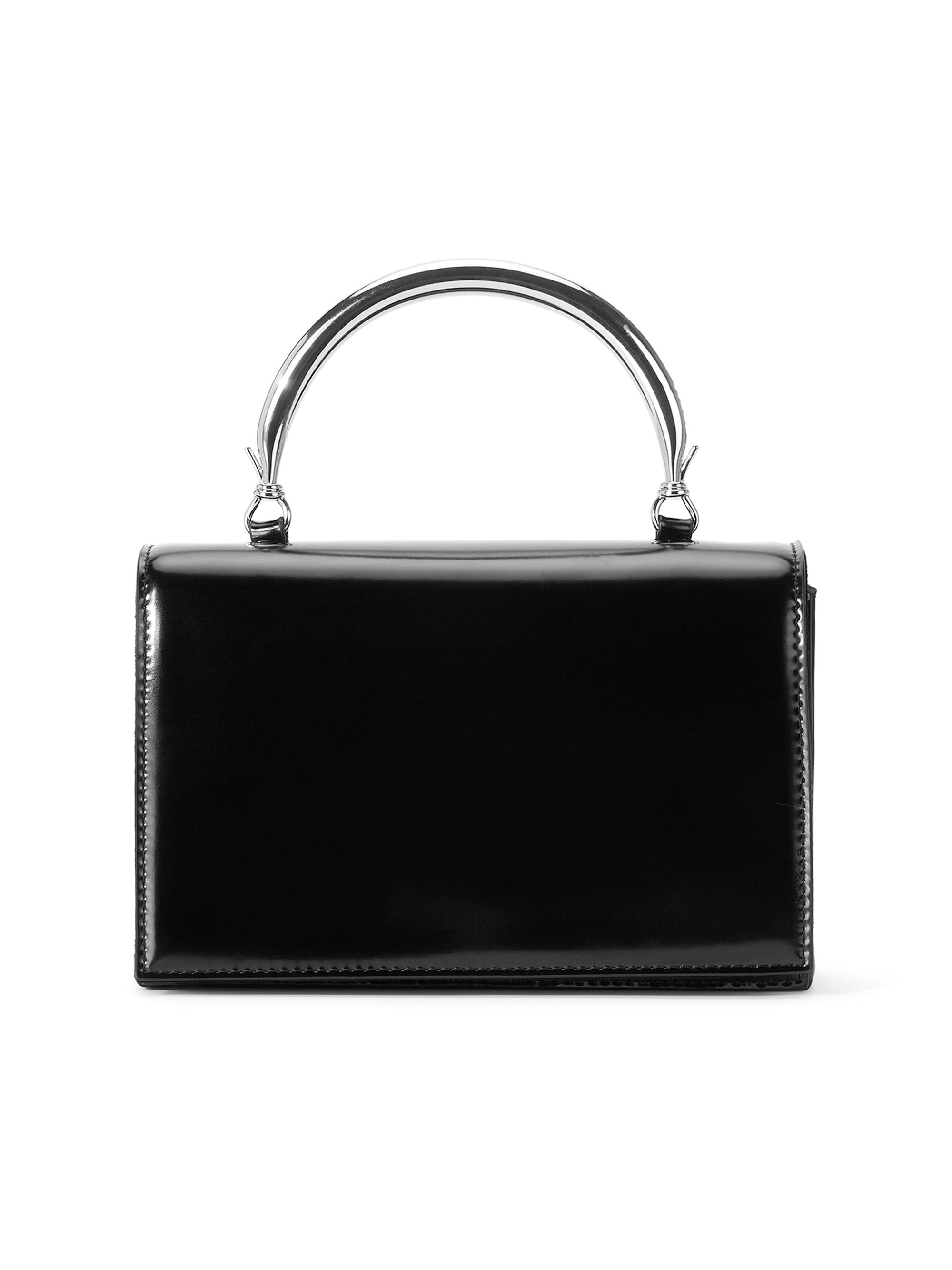 Staud Women's Arc Leather Top Handle Bag - Black