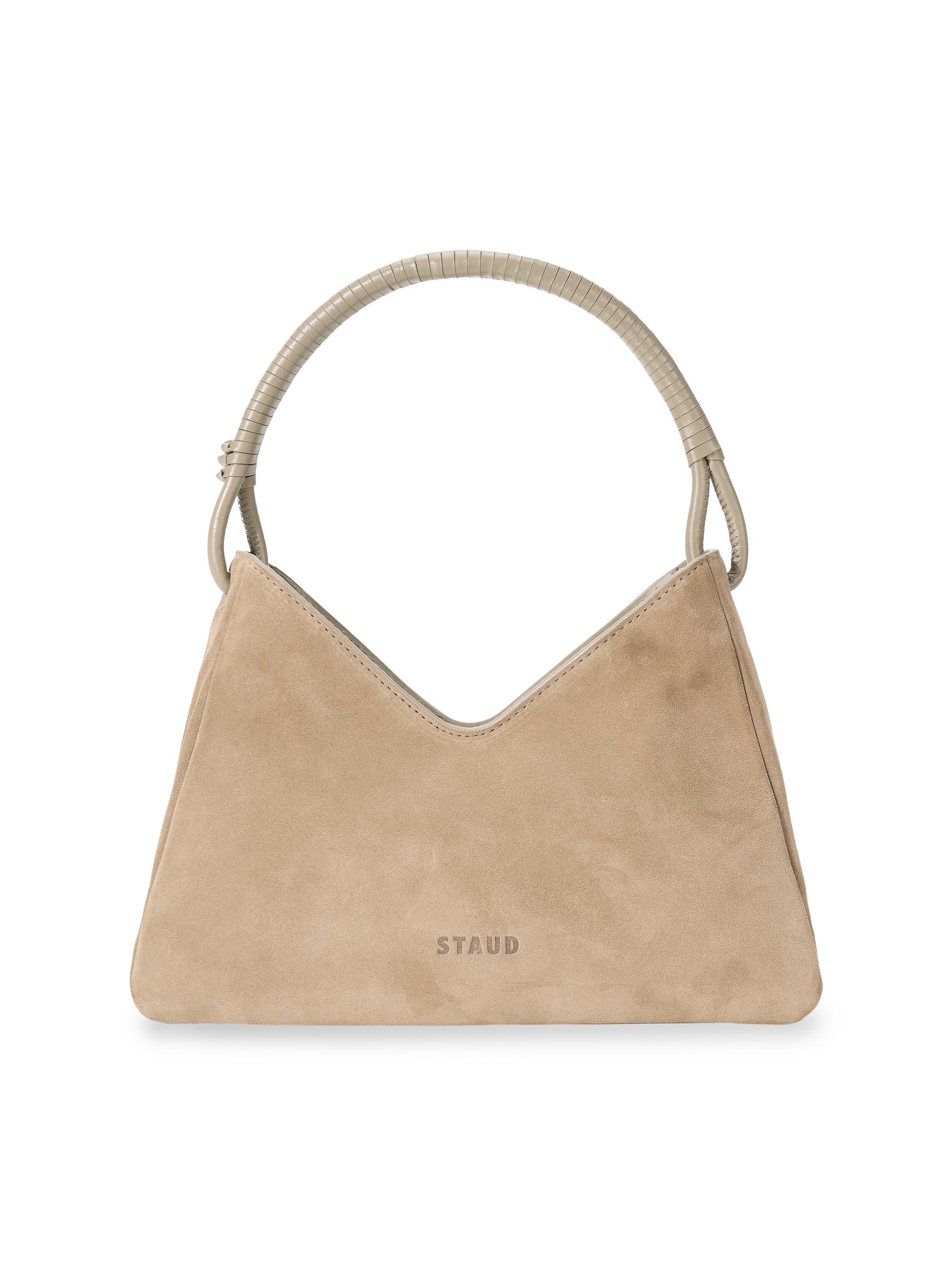 Staud Women's Valerie Suede Shoulder Bag - Dune