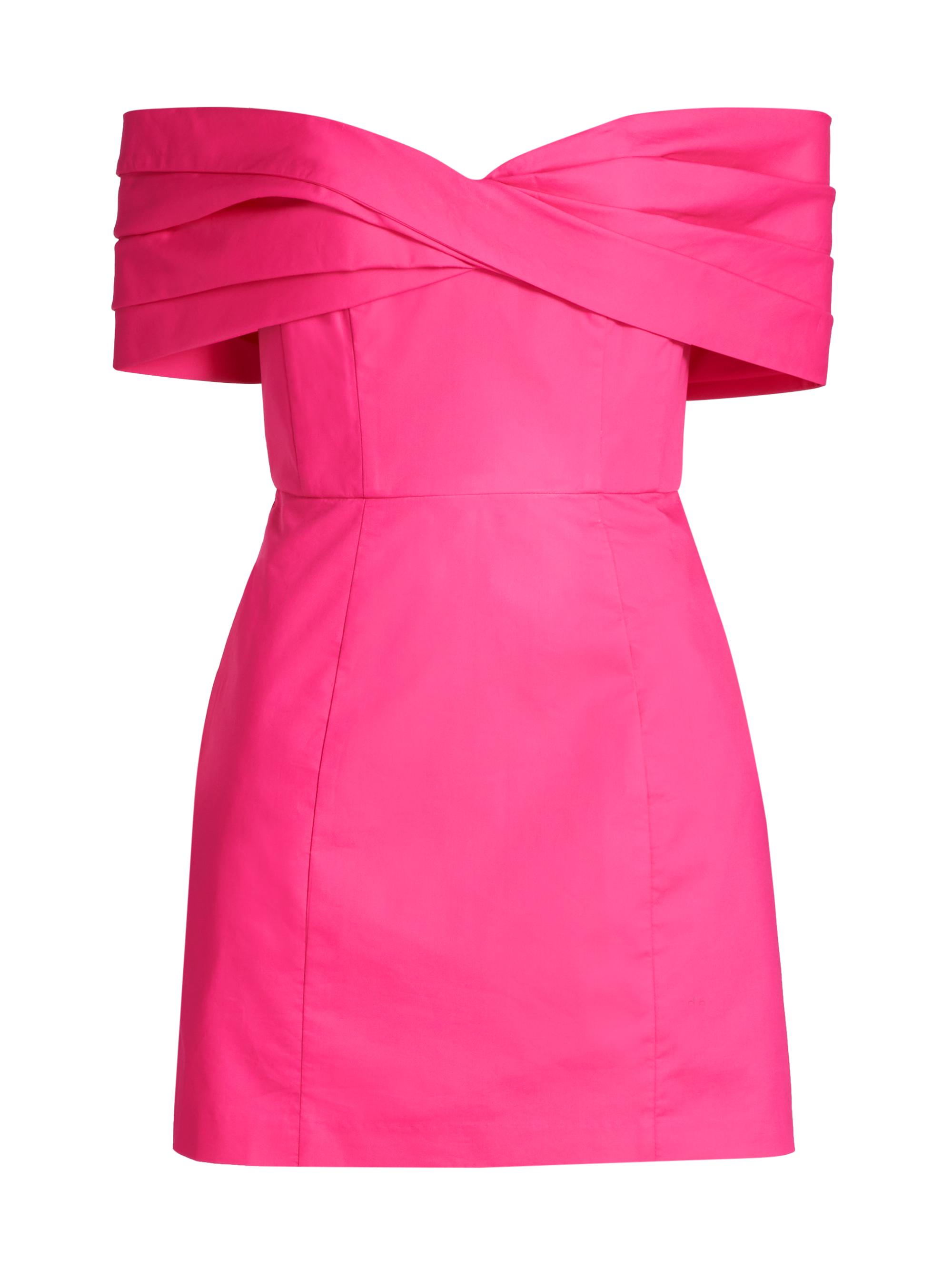 Nicholas the Label Women's Lori Bustier Off-the-Shoulder Minidress - Camelia