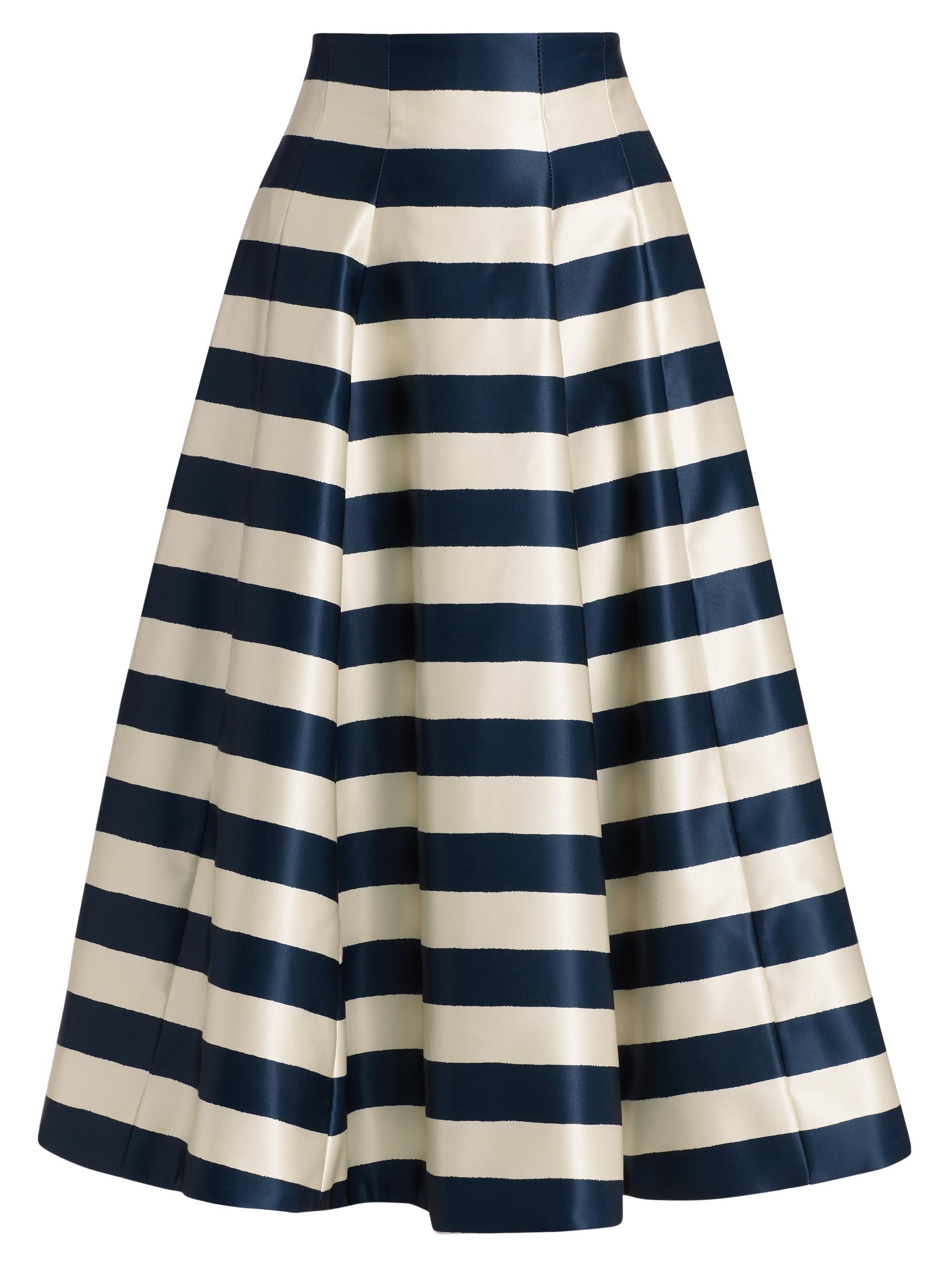 Nicholas the Label Women's Sam Stripe Midi-Skirt - Sia Stripe Print