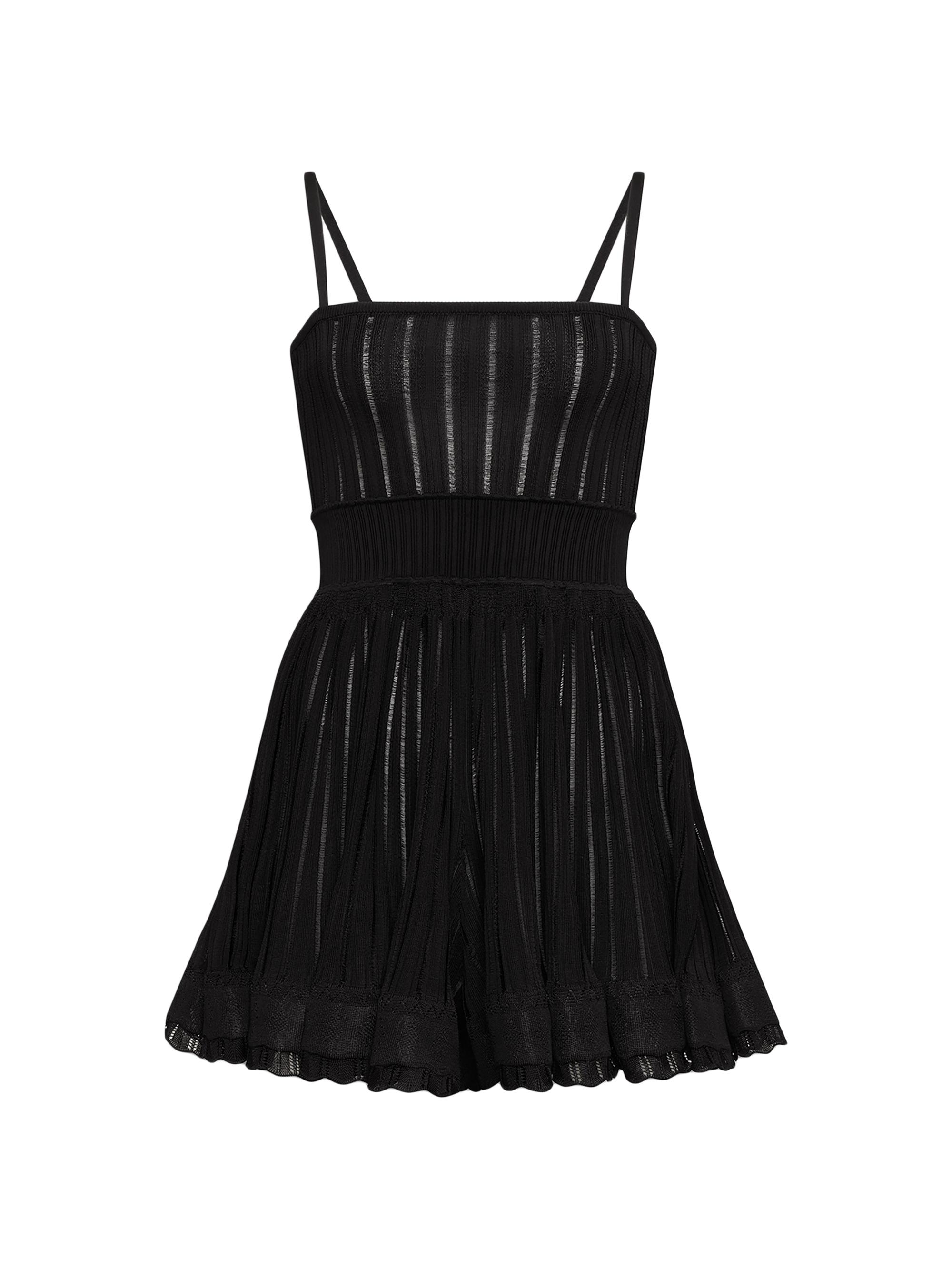 Alaïa Crinoline Pointelle Playsuit | Saks Fifth Avenue