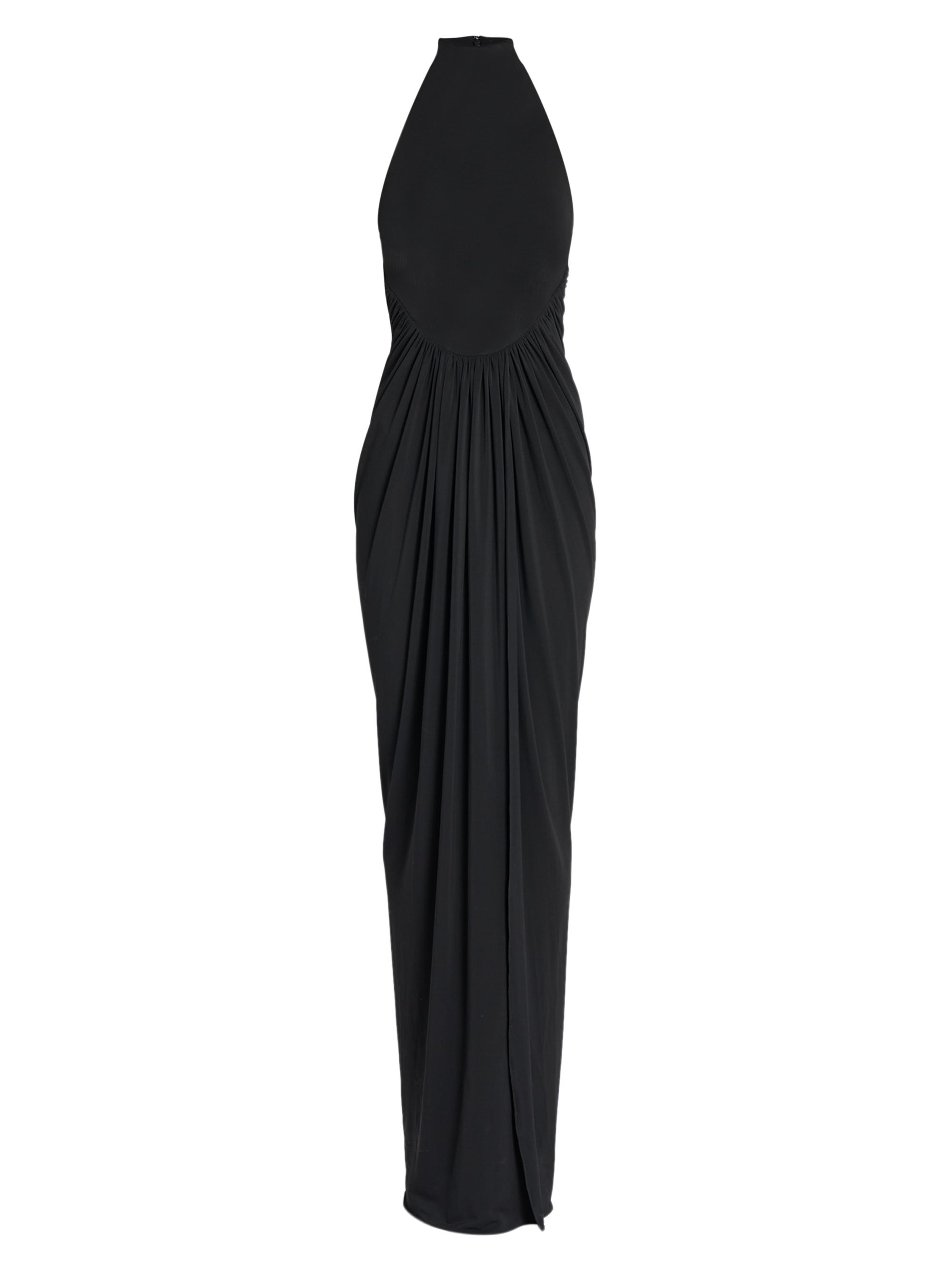 ALAIA アライア　ワンピース ALAÏA Archetypes convertible off-the-shoulder stretch-knit midi