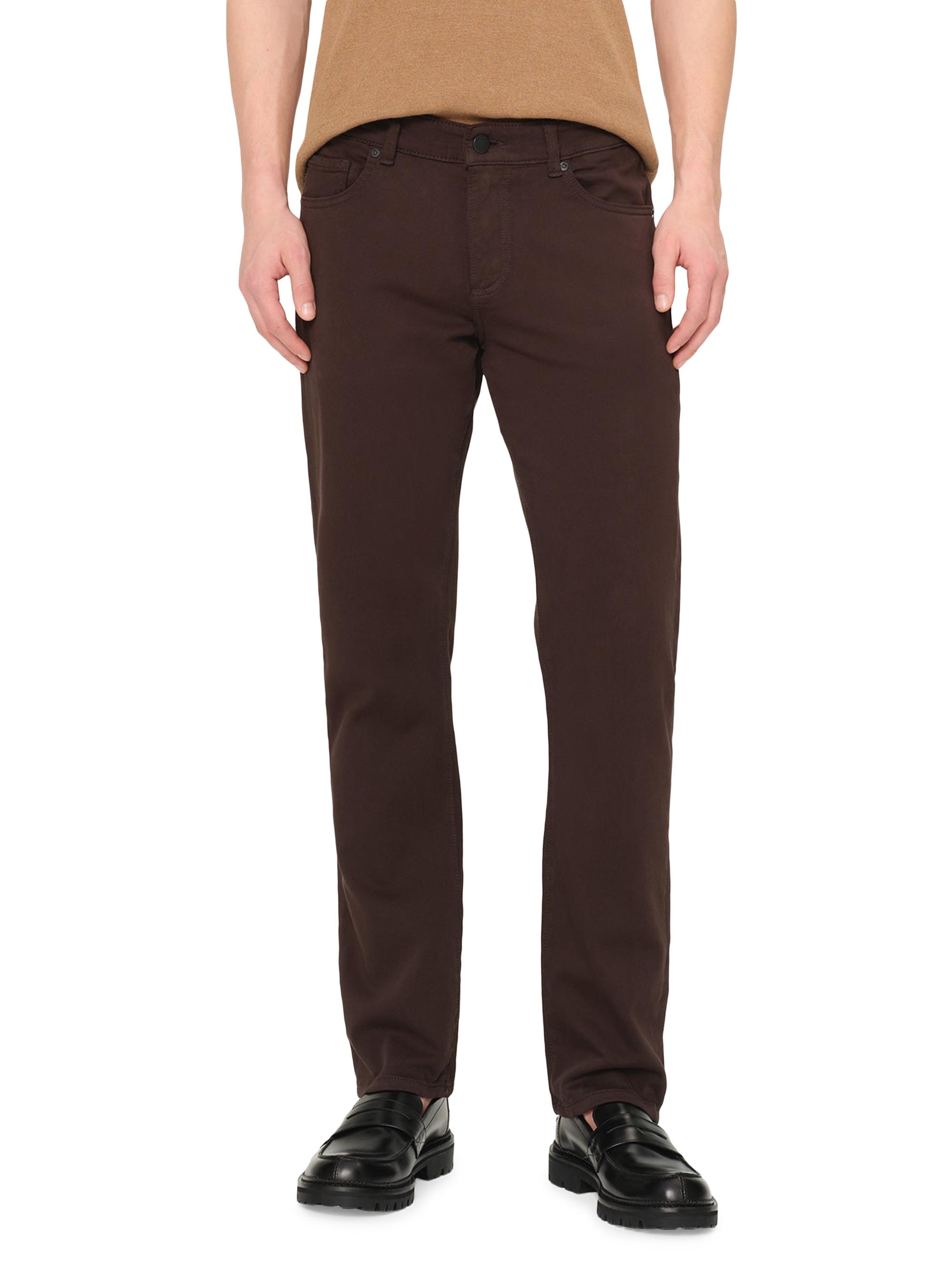 DL1961 Premium Denim Men's Russell Slim Straight Jeans - Anthracite