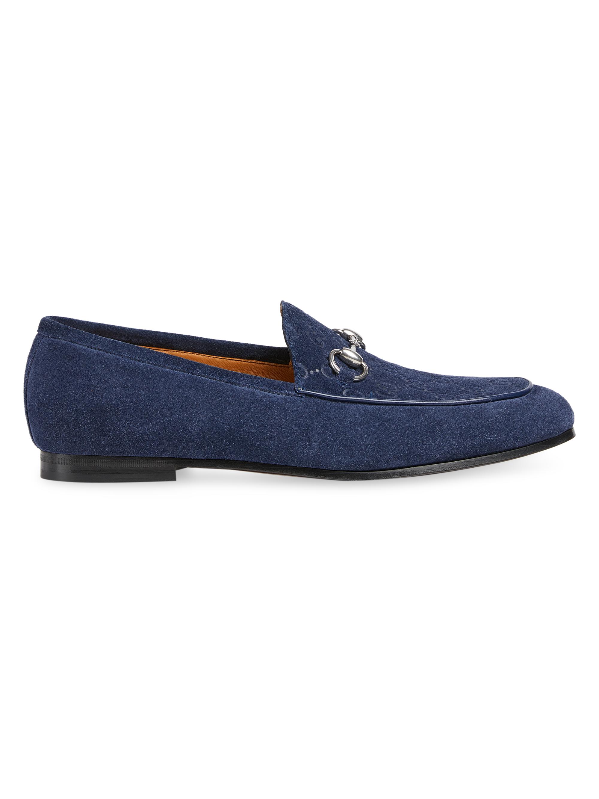 Gucci Suede Horsebit Loafers | Saks Fifth Avenue