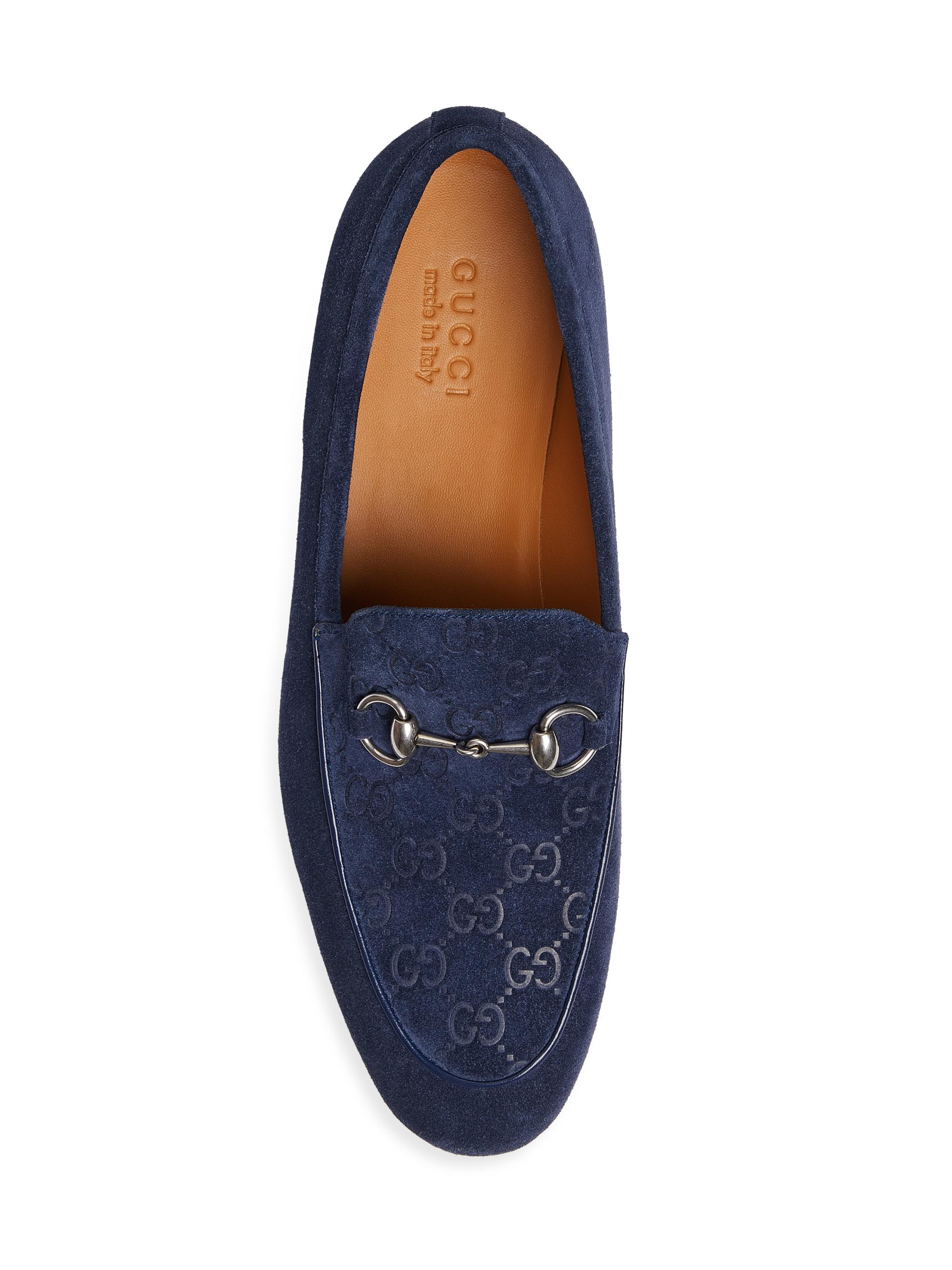 Gucci Jordy Leather Loafers | Saks Fifth Avenue