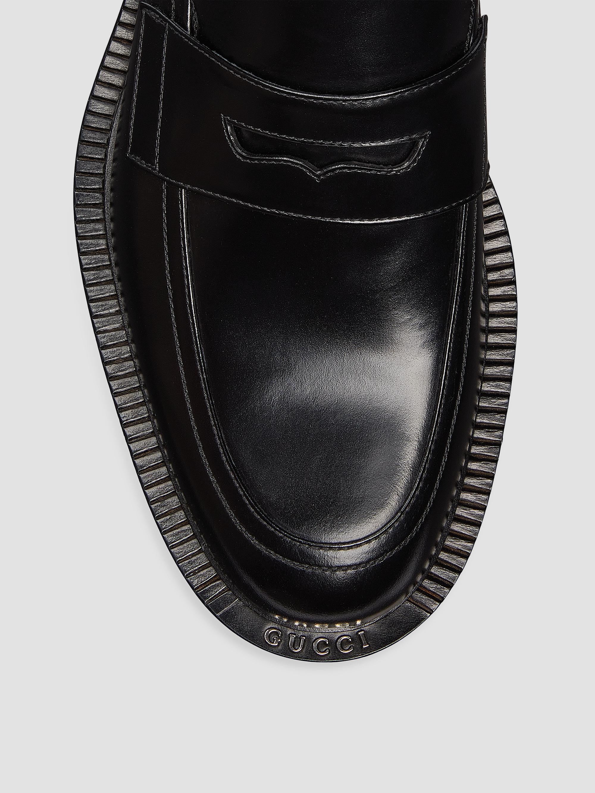 Gucci Henry Leather Loafers | Saks Fifth Avenue