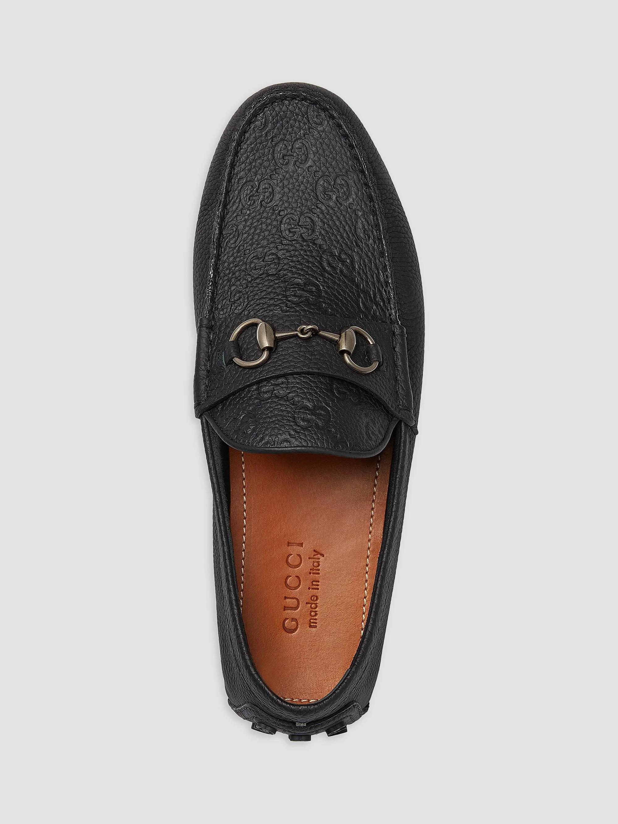 Gucci Byorn Leather Driving Loafers | Saks Fifth Avenue display picture 2