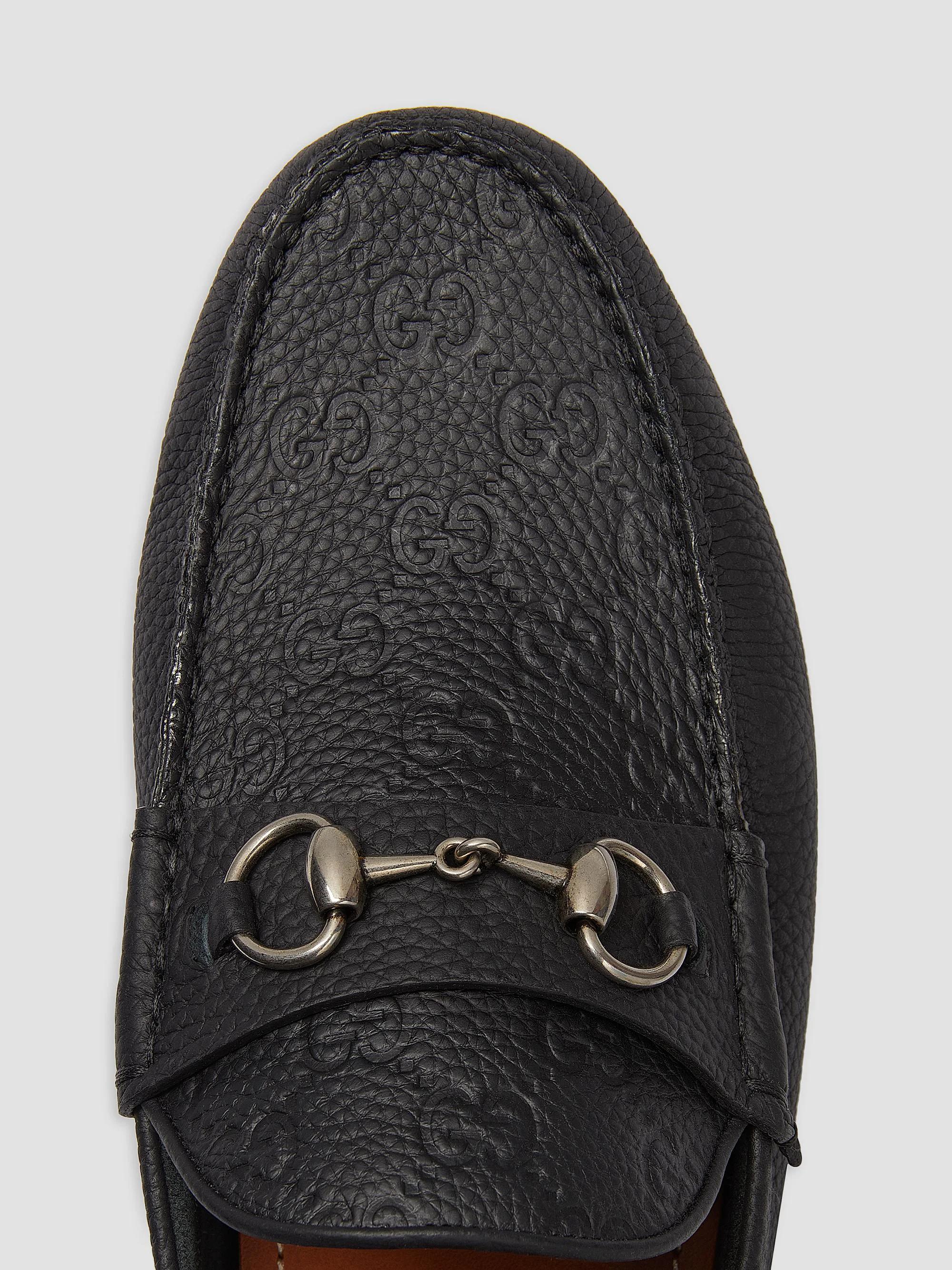 Gucci Byorn Leather Driving Loafers | Saks Fifth Avenue display picture 3