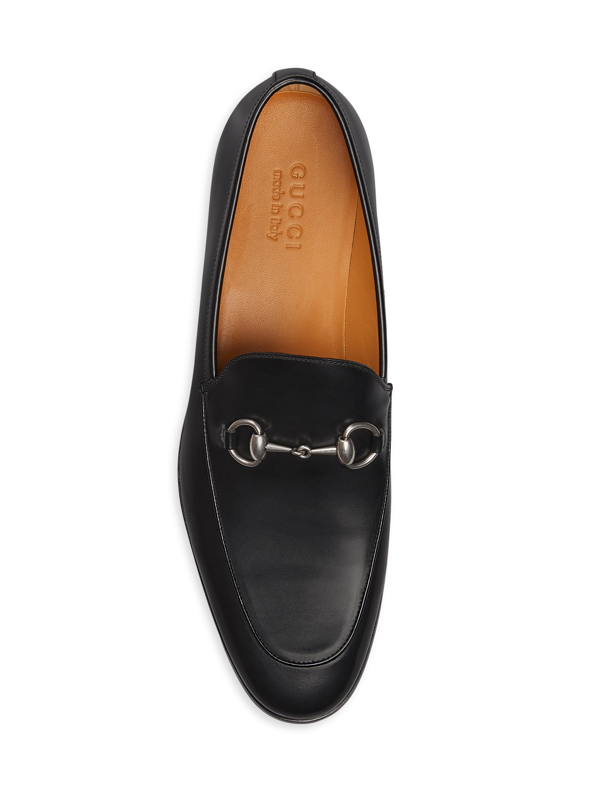 T*a様 GUCCI LOAFER 26.5 GUCCI 500872 Herringbone Tiger Head Fabric Black/White Men's